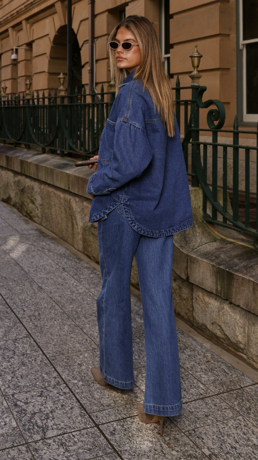 Ensley Denim Jacket - Dark Denim