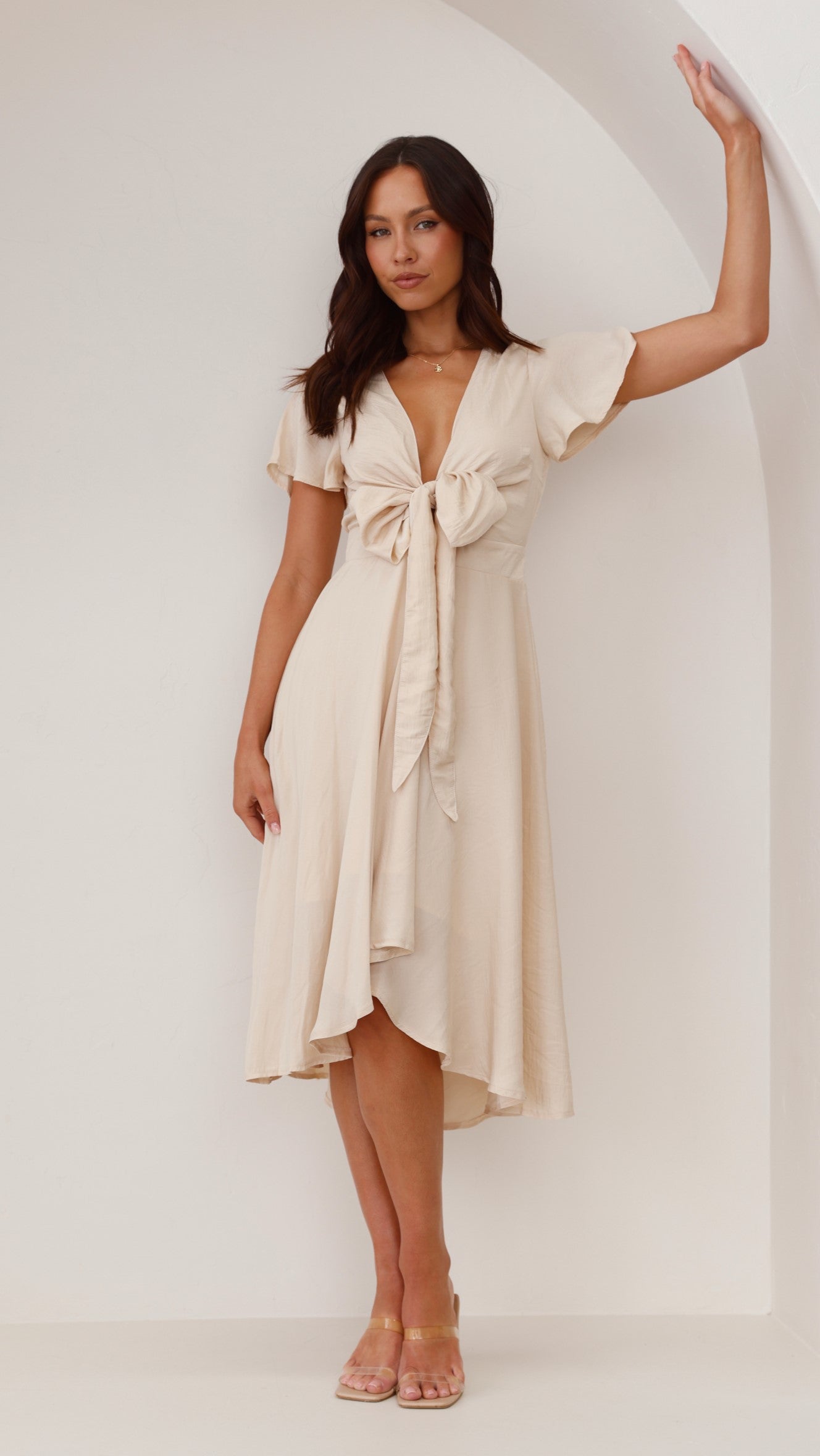 Sunny Daze Dress - Champagne