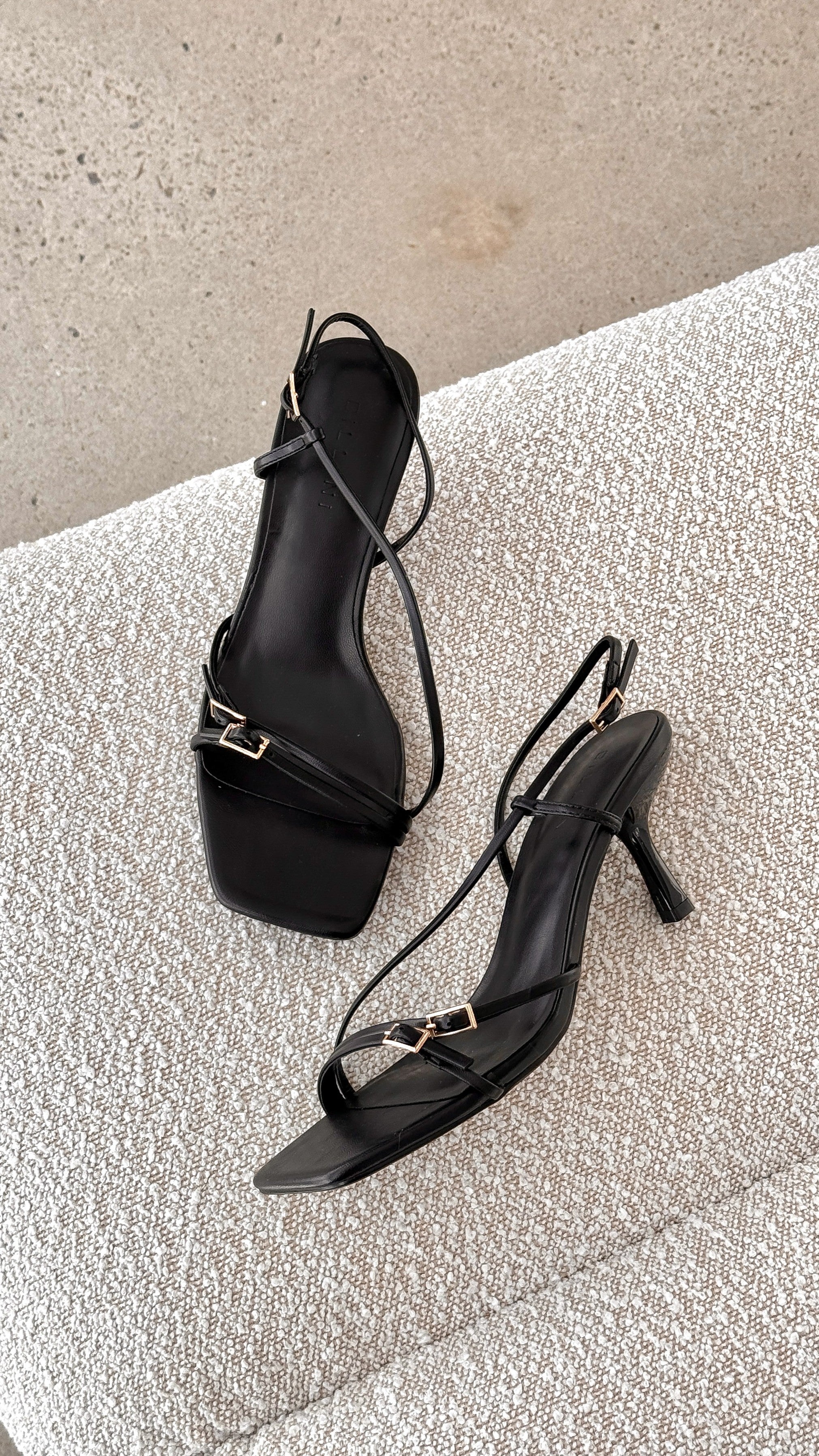 Toshie Heel - Black