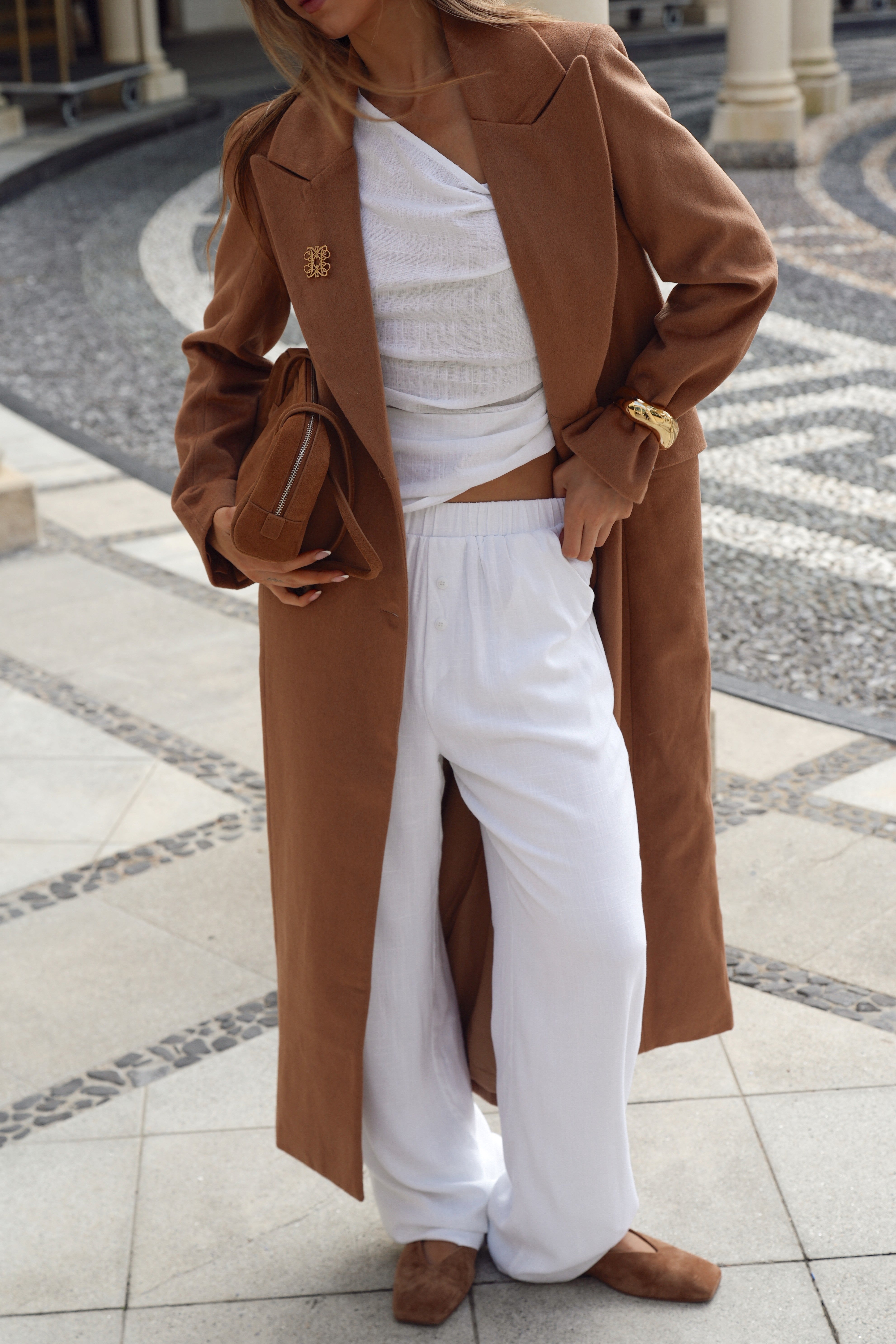 MVN - Lost In New York Coat - Camel