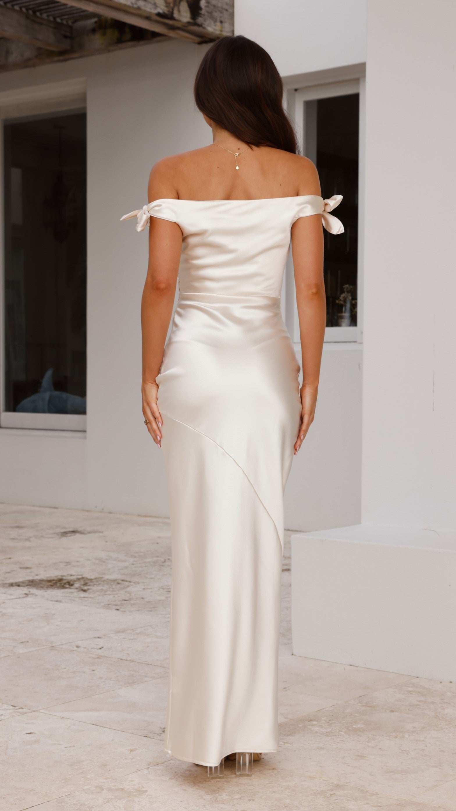 Frida Maxi Dress - Champagne