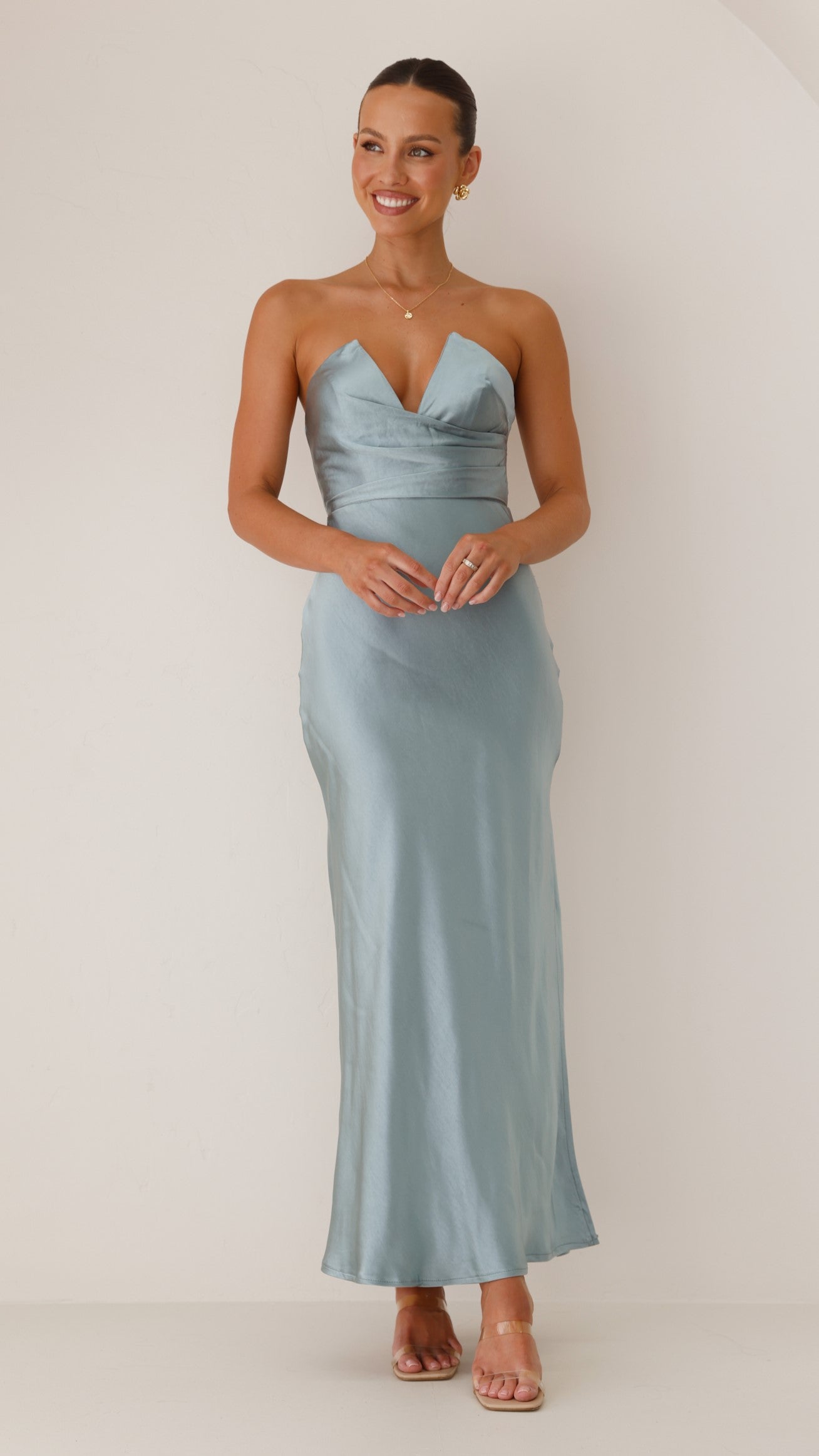 Valerie Maxi Dress - Blue
