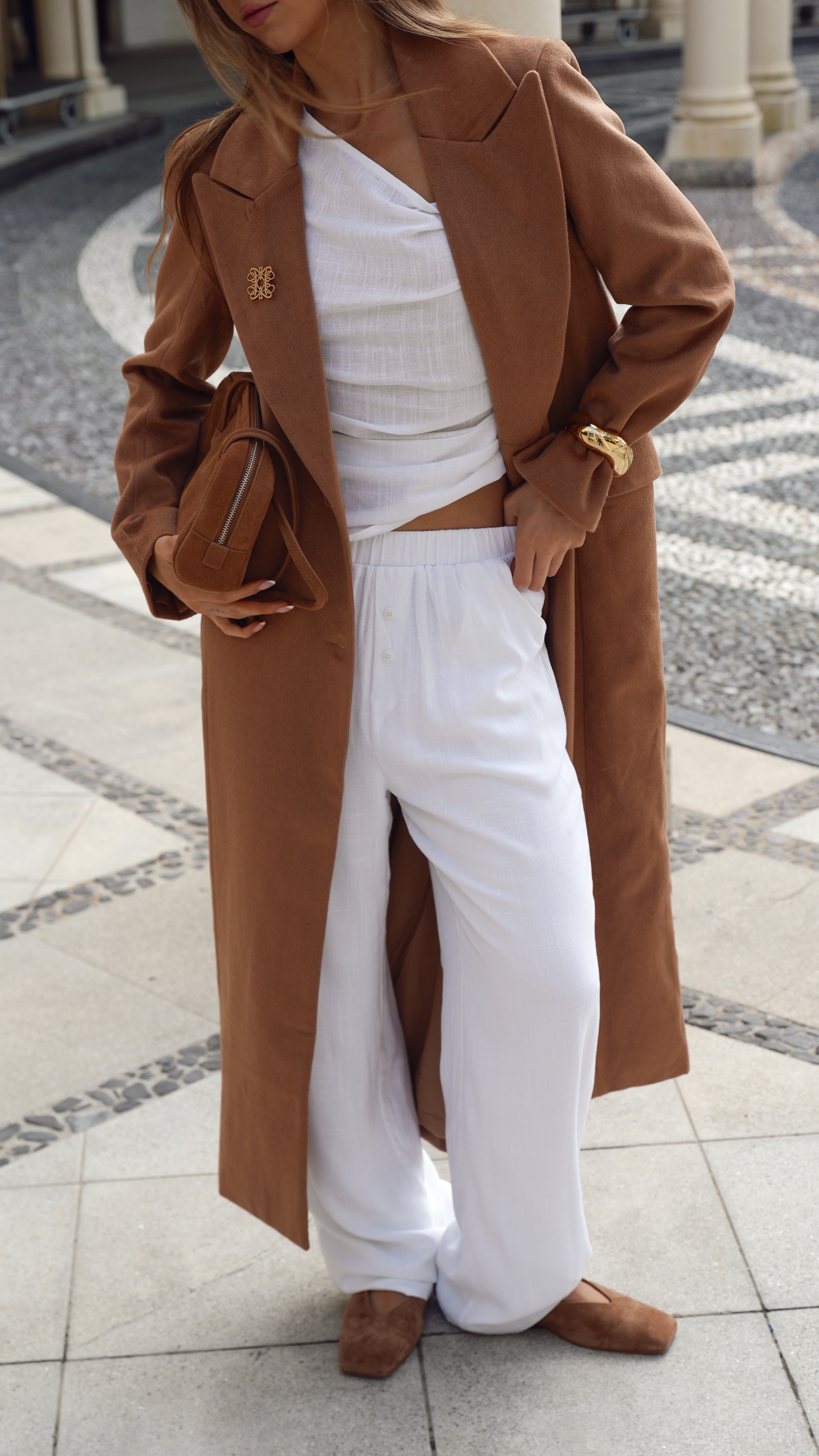 MVN - Lost In New York Coat - Camel