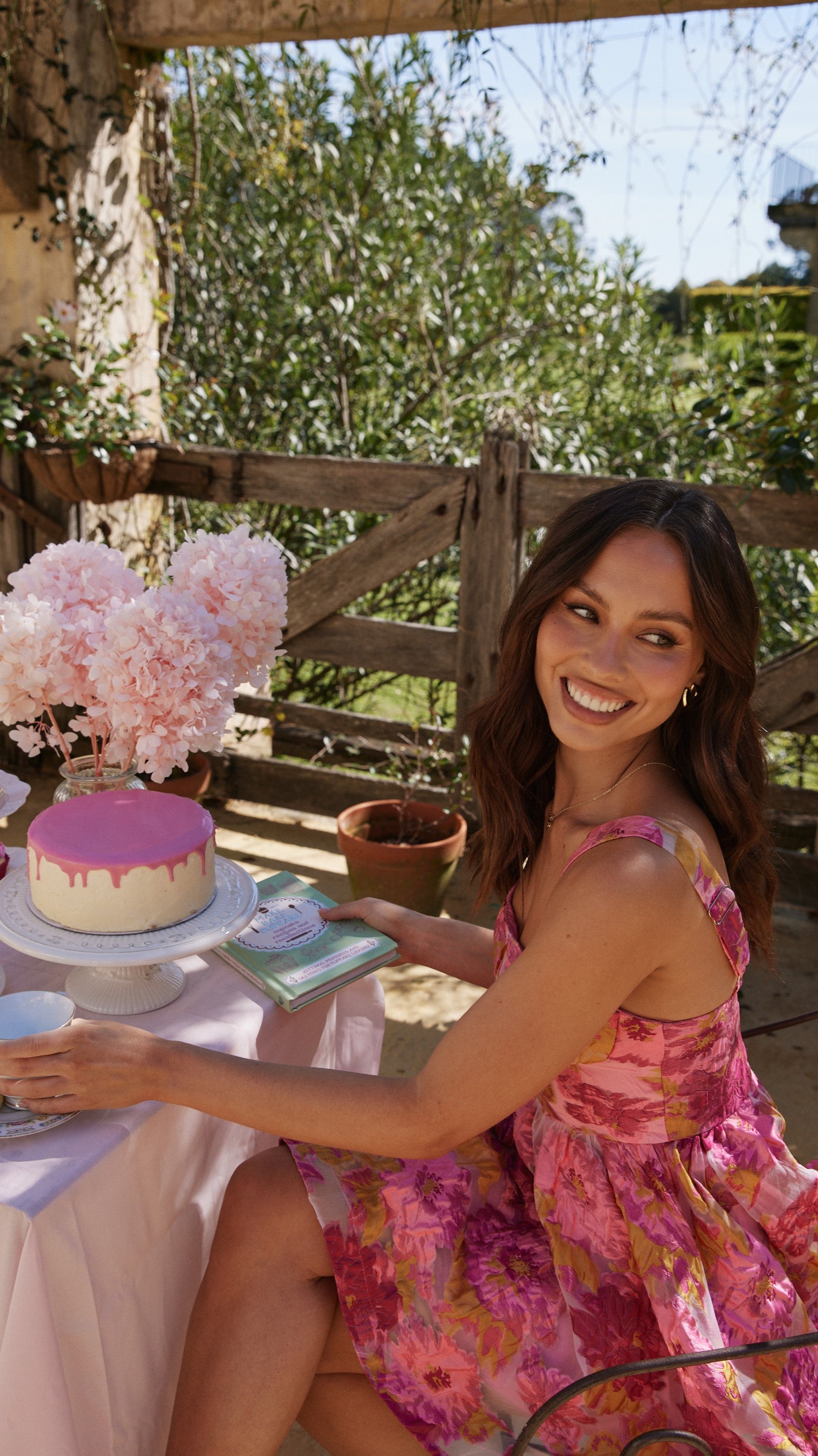 Malika Mini Dress - Pink