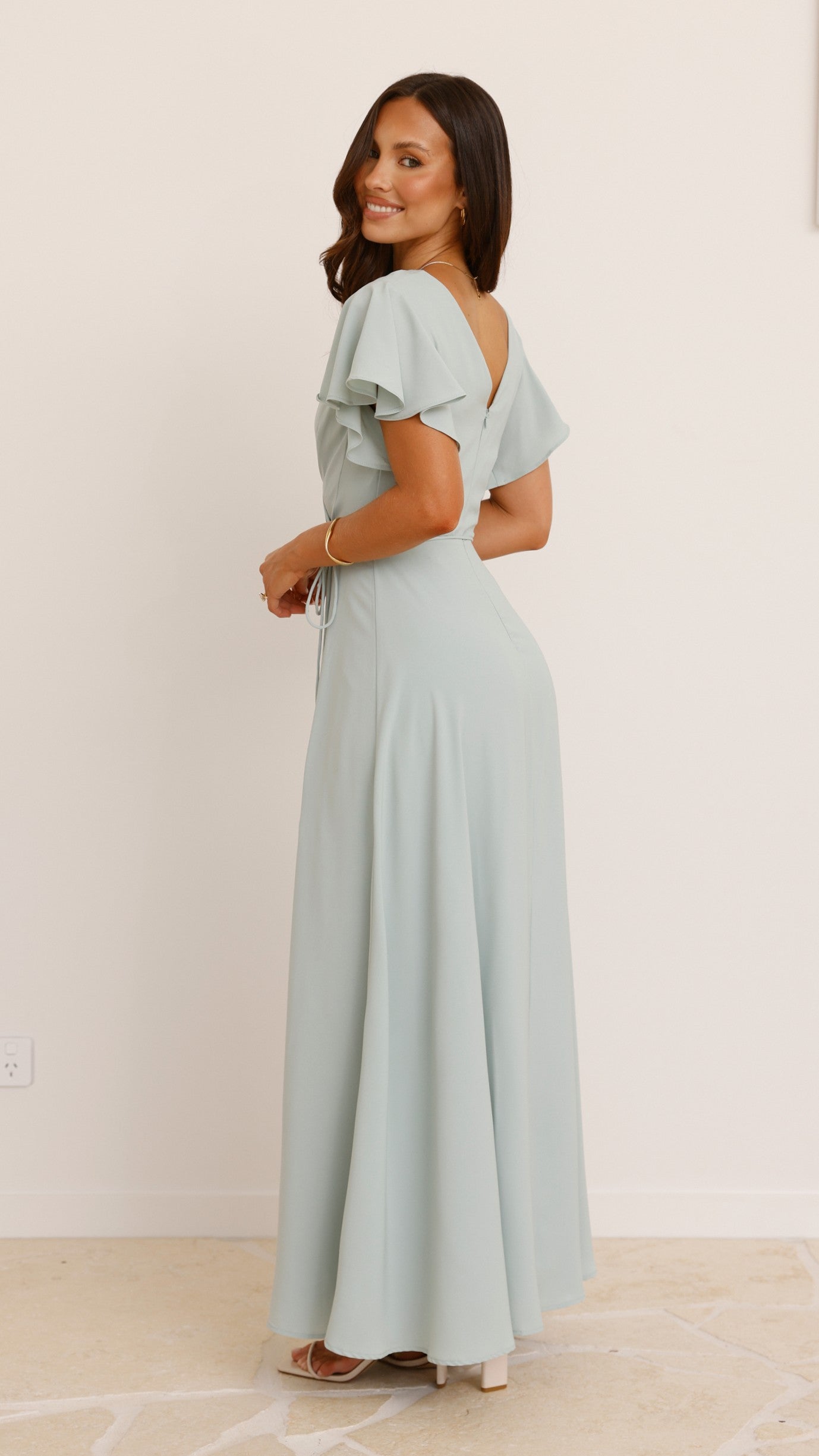 Charlize Maxi Dress - Sage
