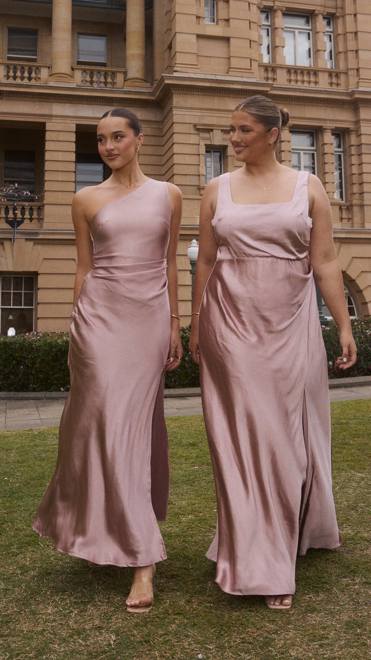 Victoria Maxi Dress - Dusty Pink