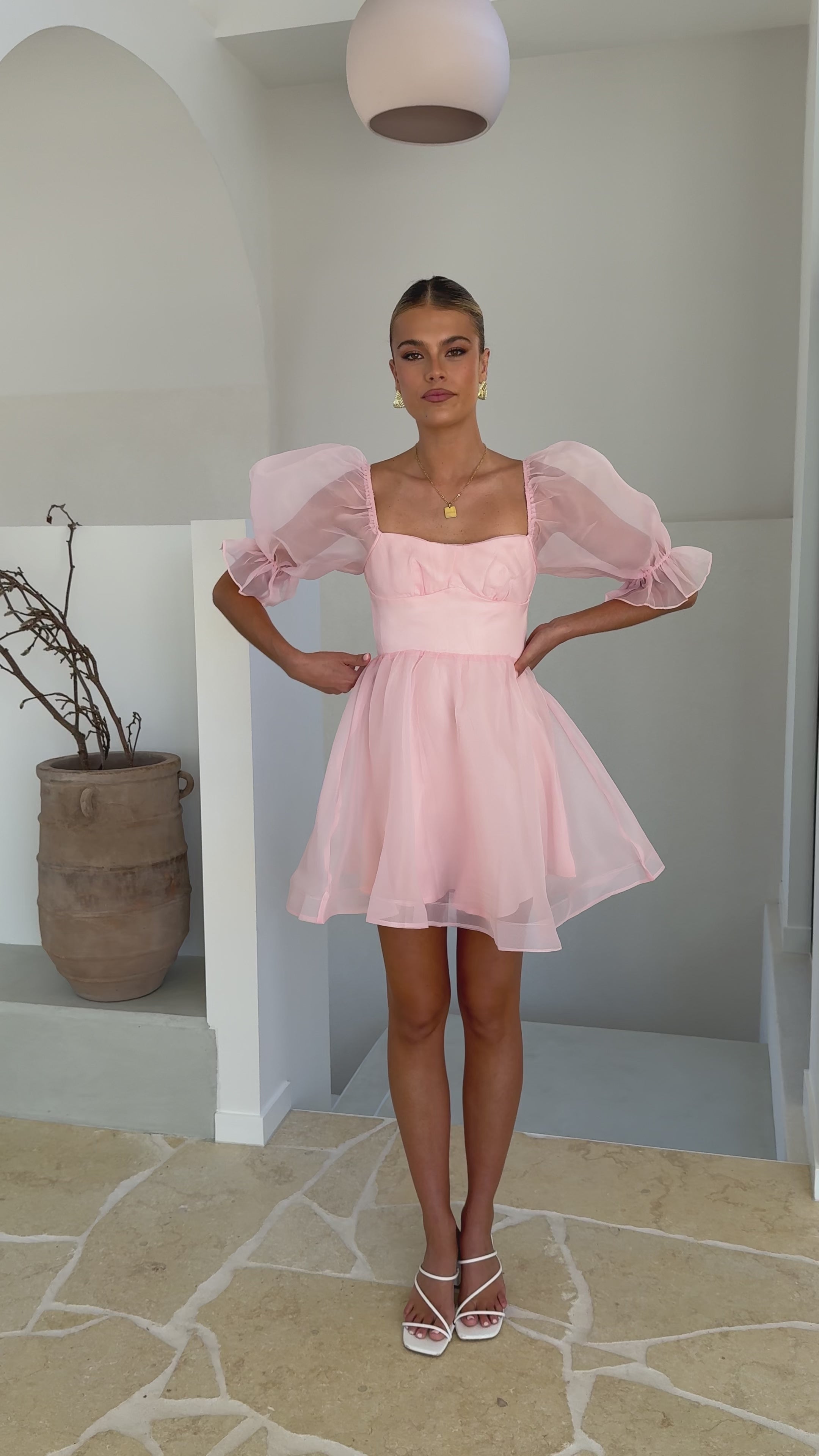 Lakeithia Mini Dress - Pink