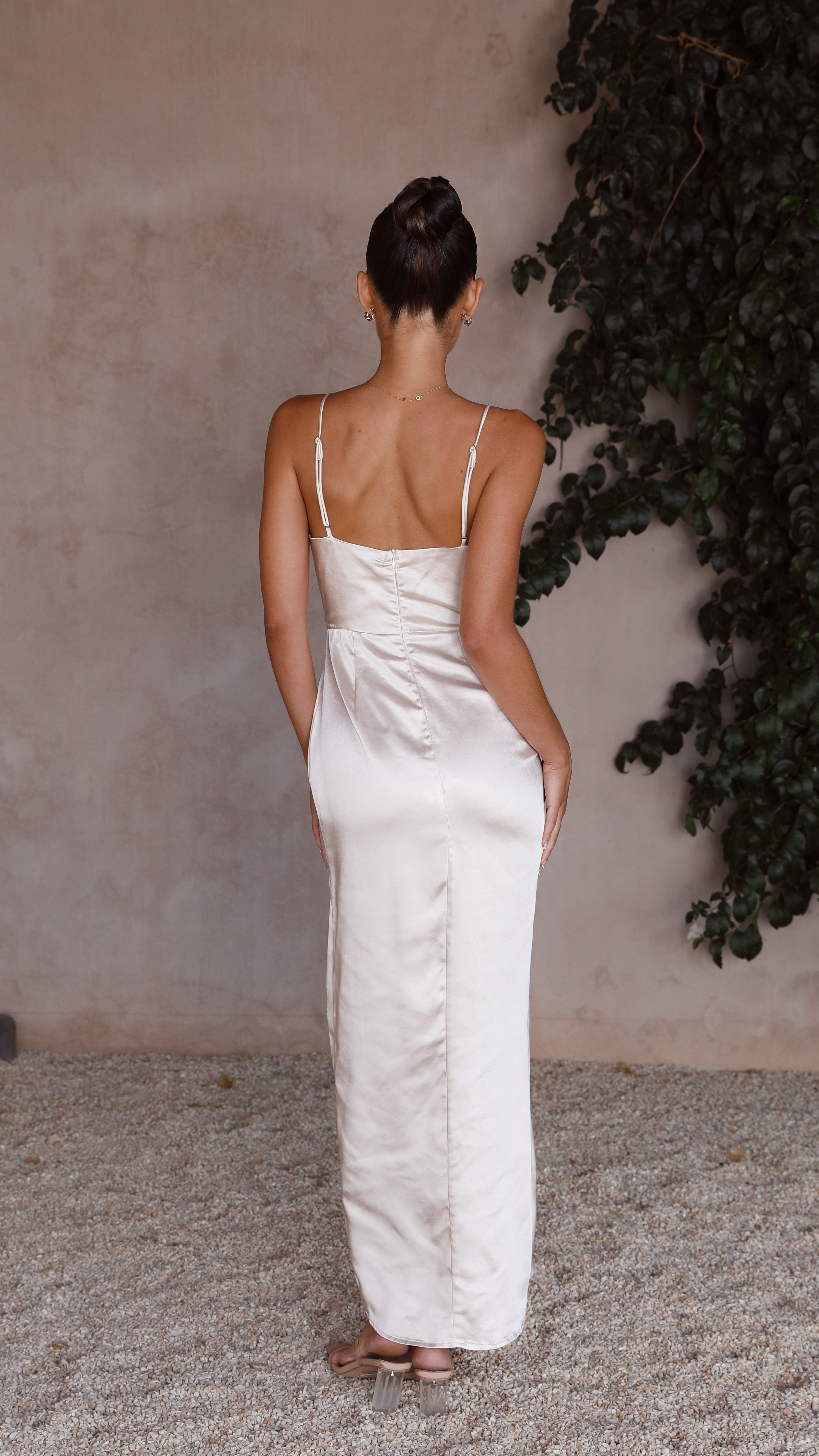 Tyra Maxi Dress - Champagne