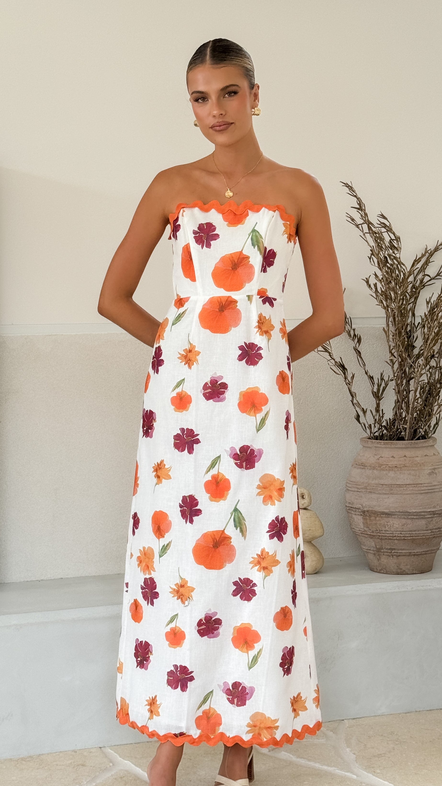 Palta Maxi Dress - Springtime Print