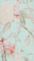 Mabel Mini Dress - Green Floral