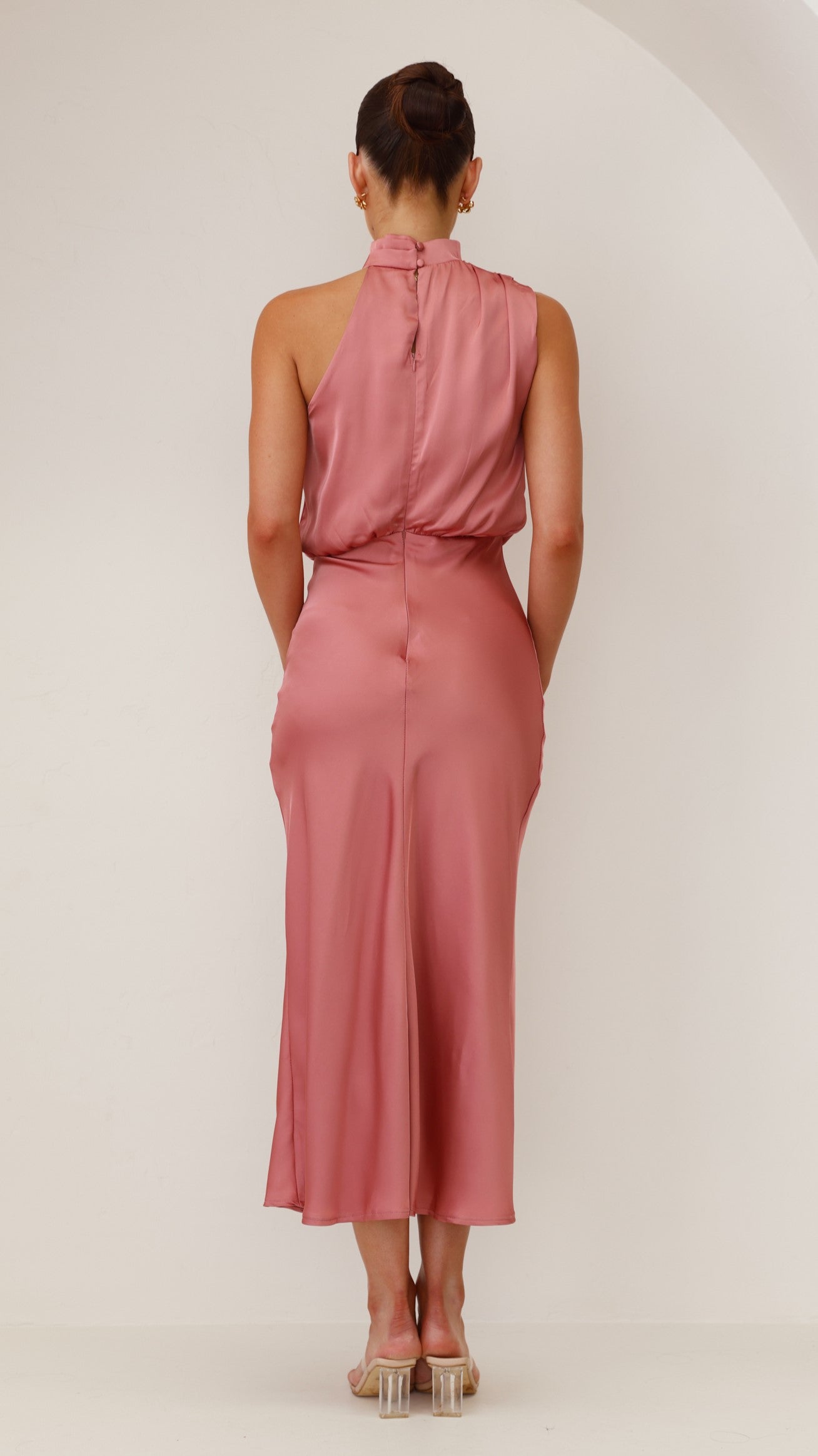 Esther Maxi Dress - Baked Rose
