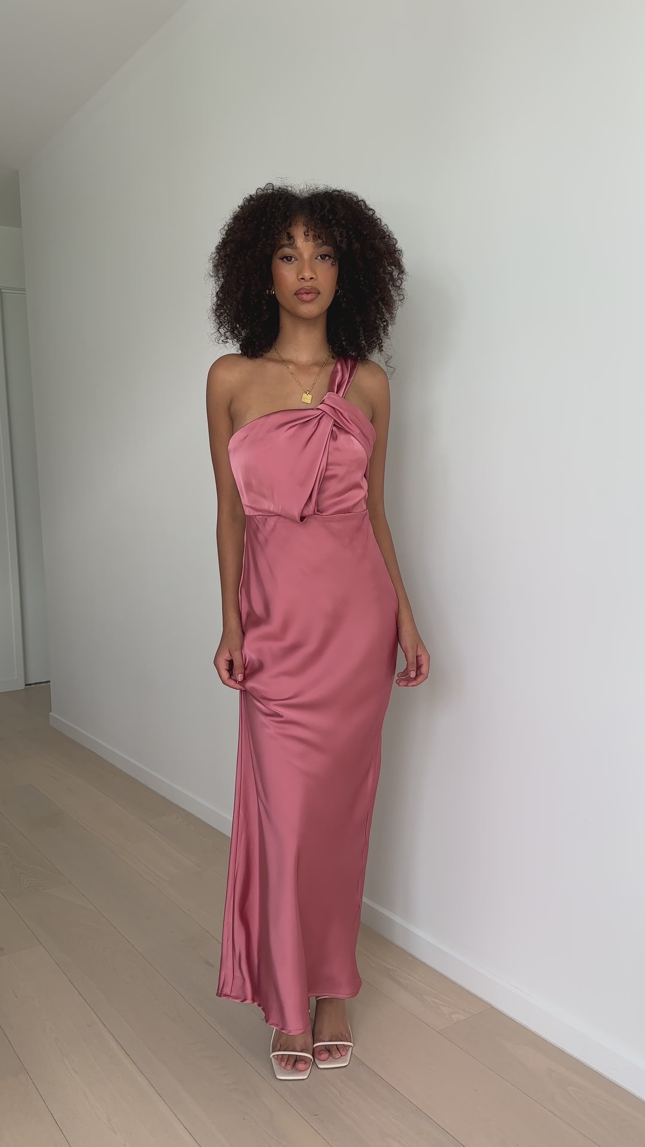 Greta Maxi Dress - Baked Rose