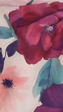 Hanae Mini Dress - Violet Floral