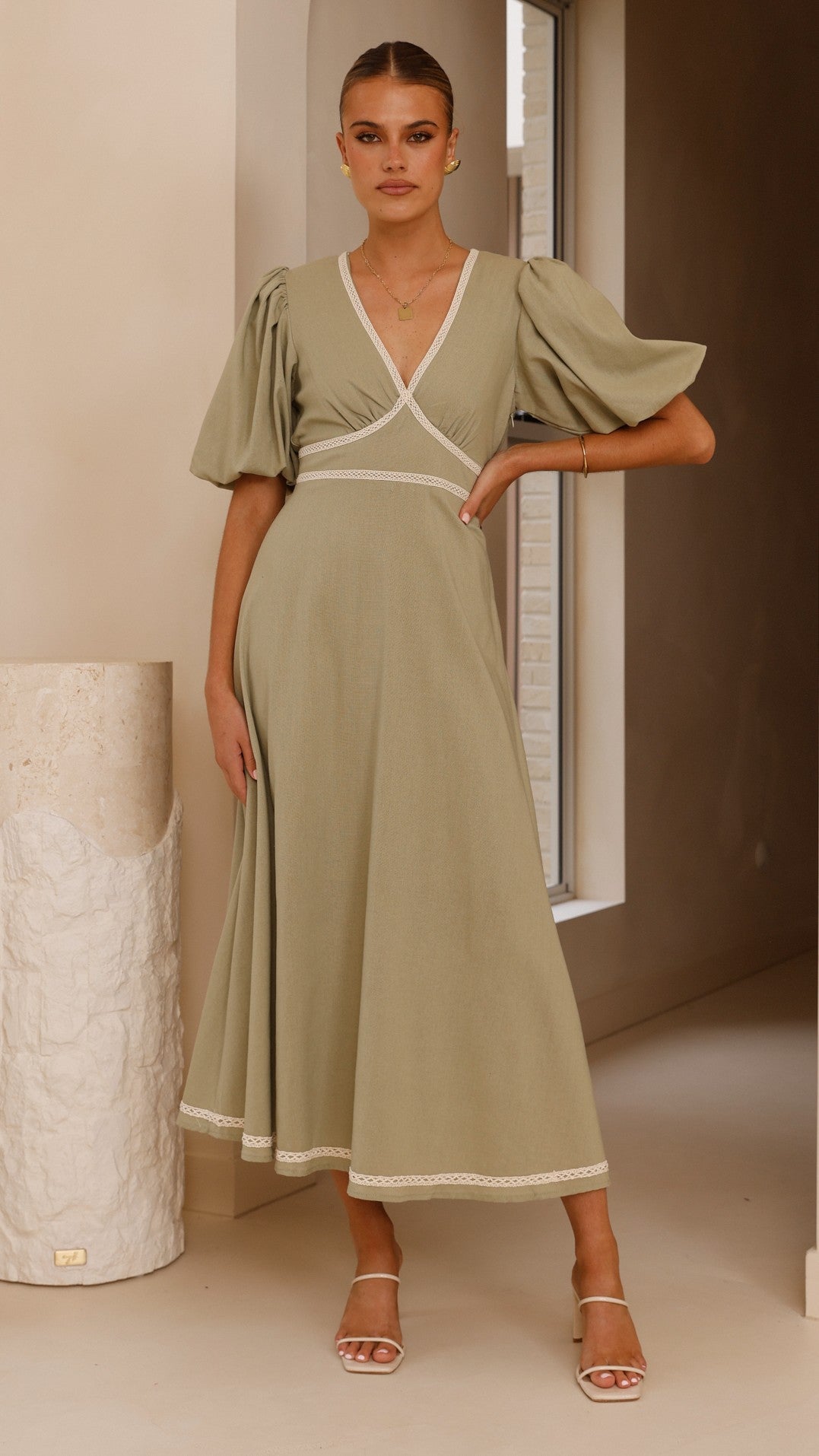 Nakisha Maxi Dress - Sage