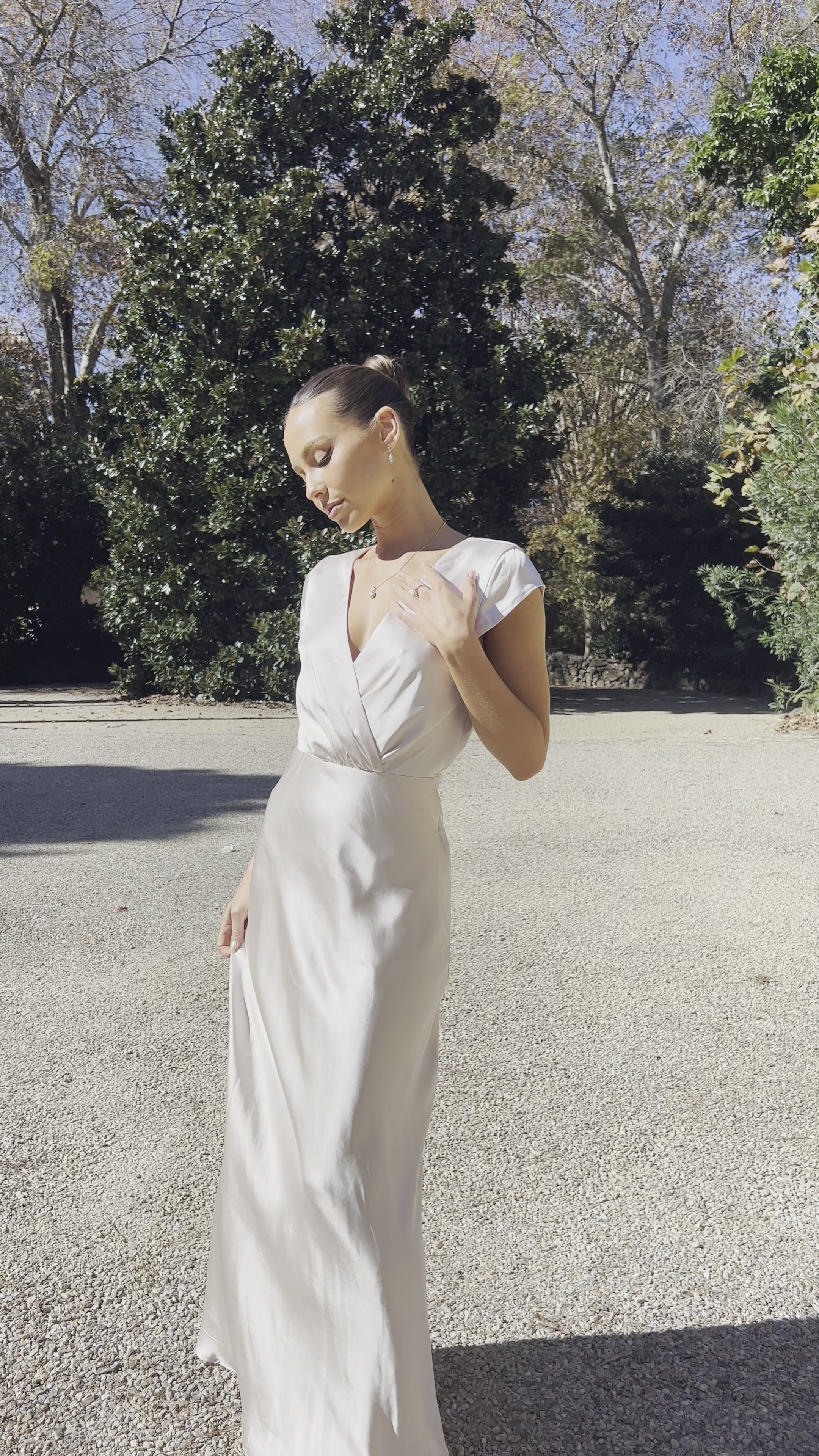 Selma Maxi Dress - Champagne