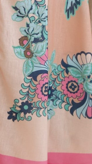 Dali Maxi Dress - Island Bloom Pink