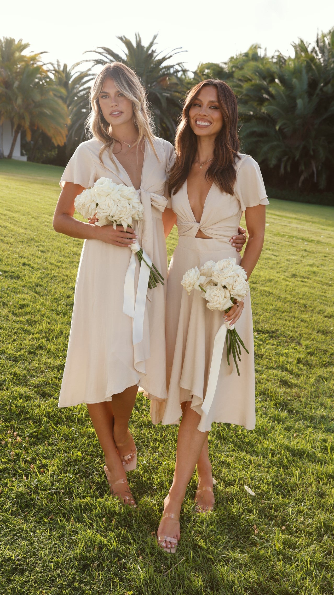 Sunny Daze Dress - Champagne