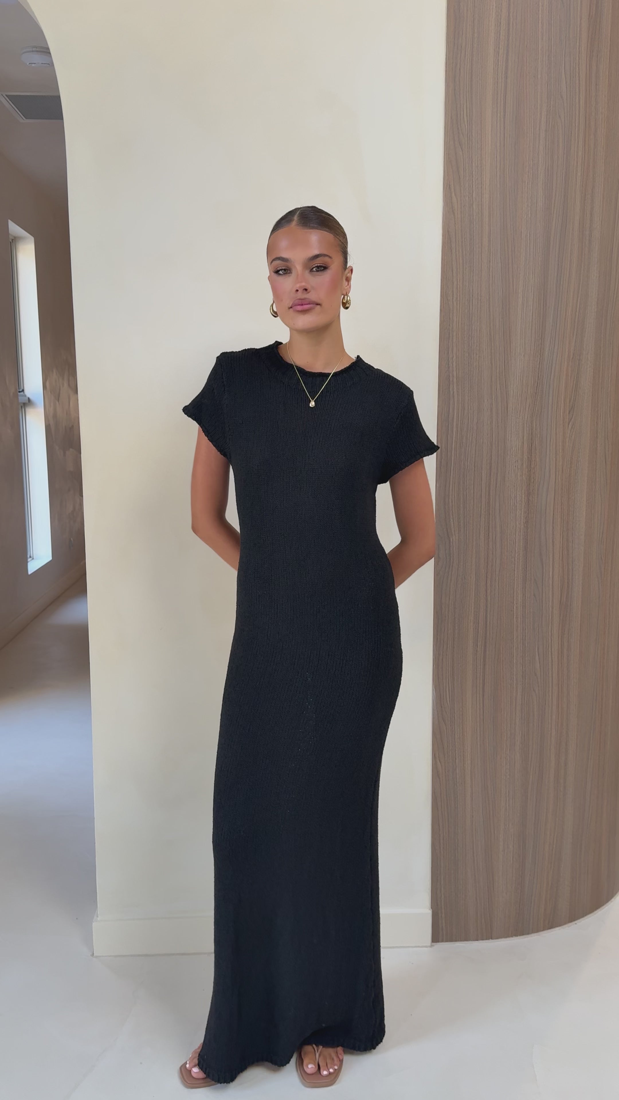 Valise Maxi Dress - Black