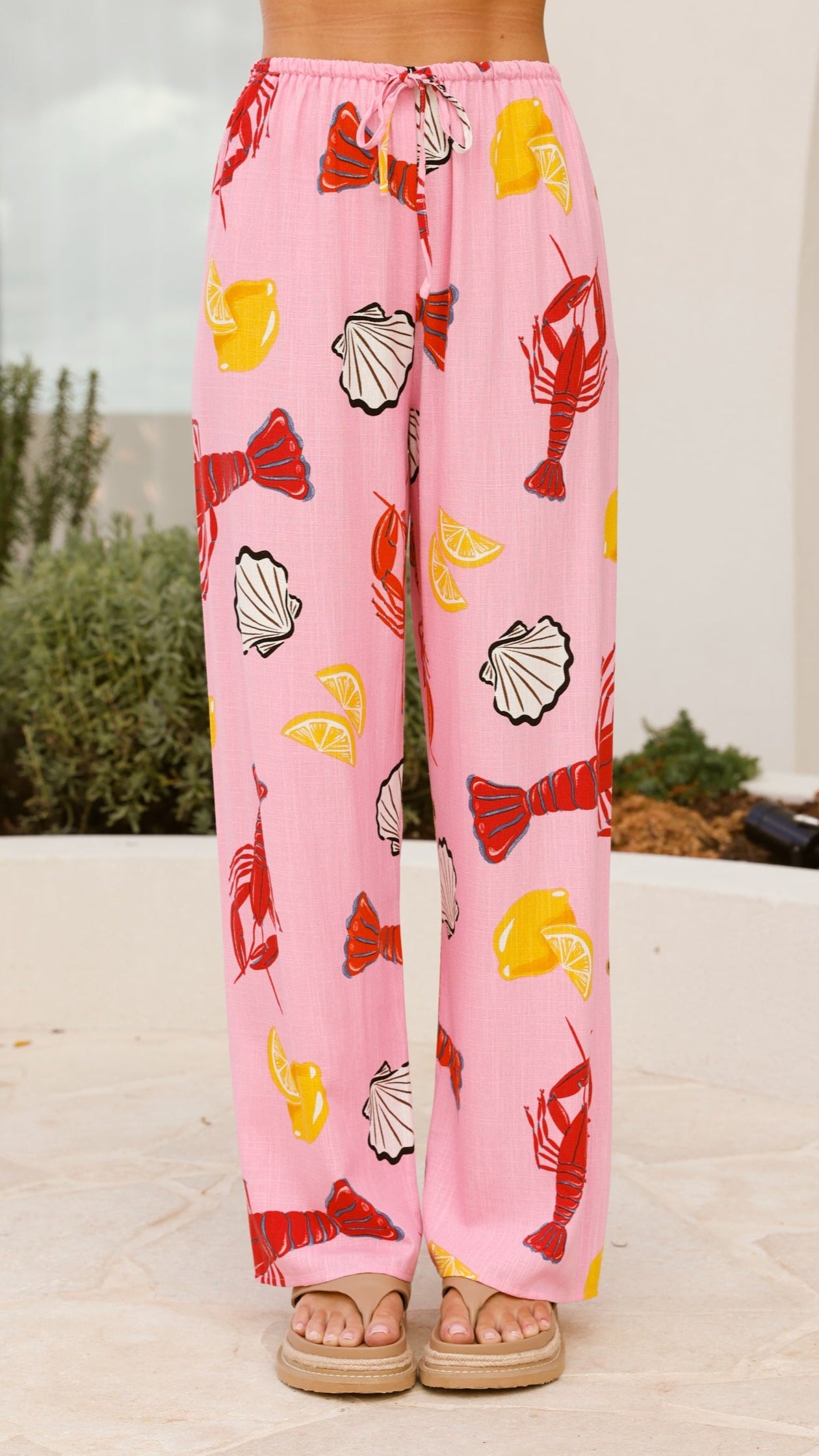 Talira Pants - Shell Lover Print