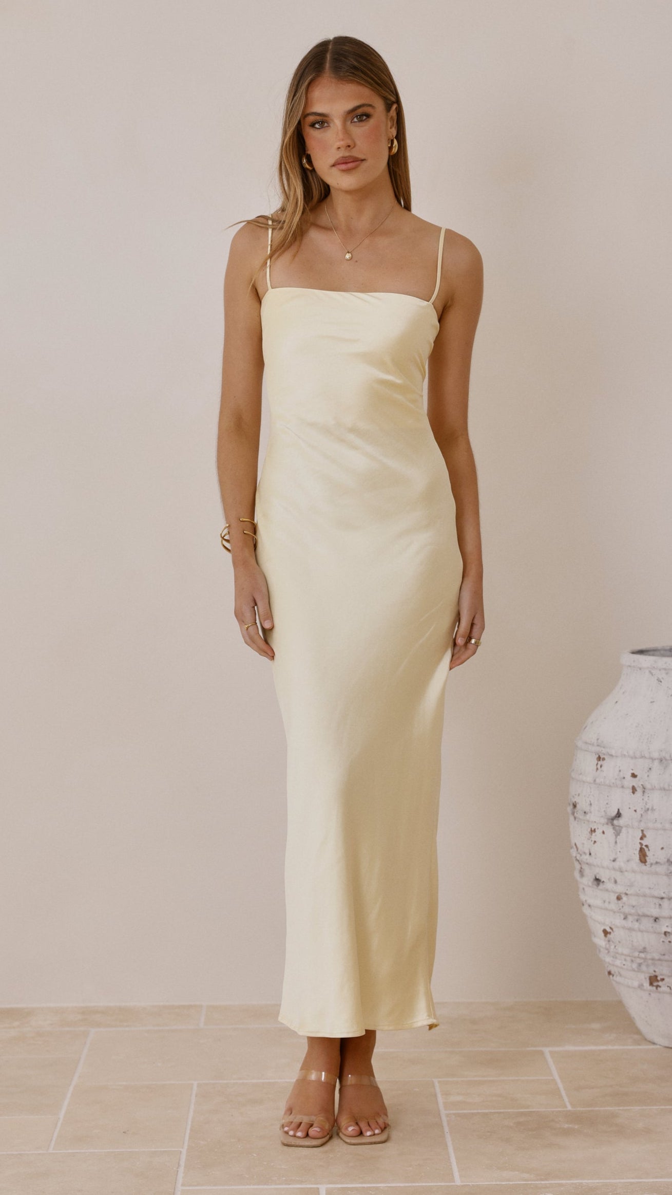 Keira Maxi Dress - Yellow