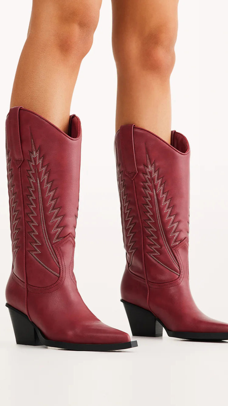 Marmalade Boots - Garnet