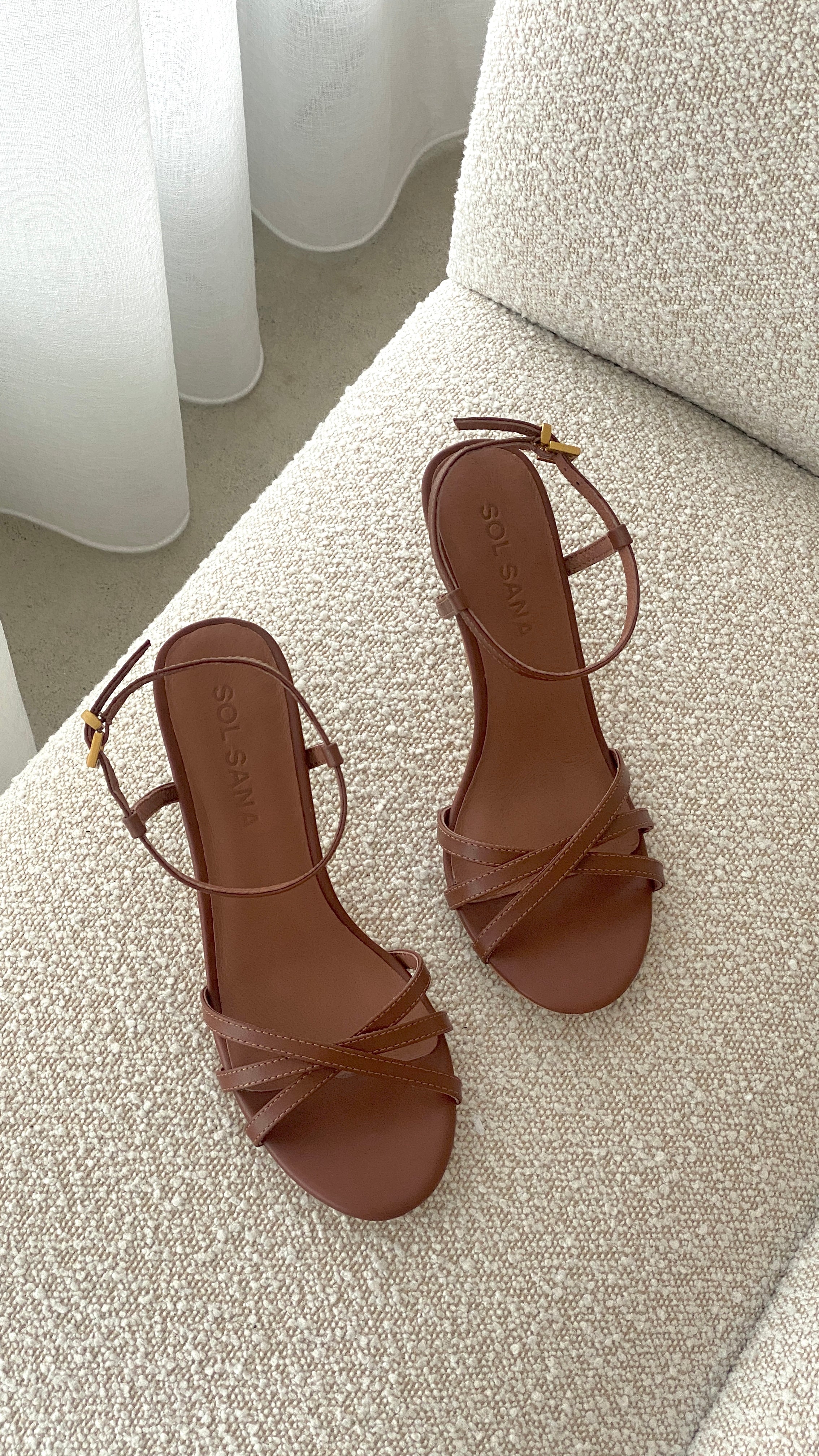 Sol Sana Sundance Heel - Cognac