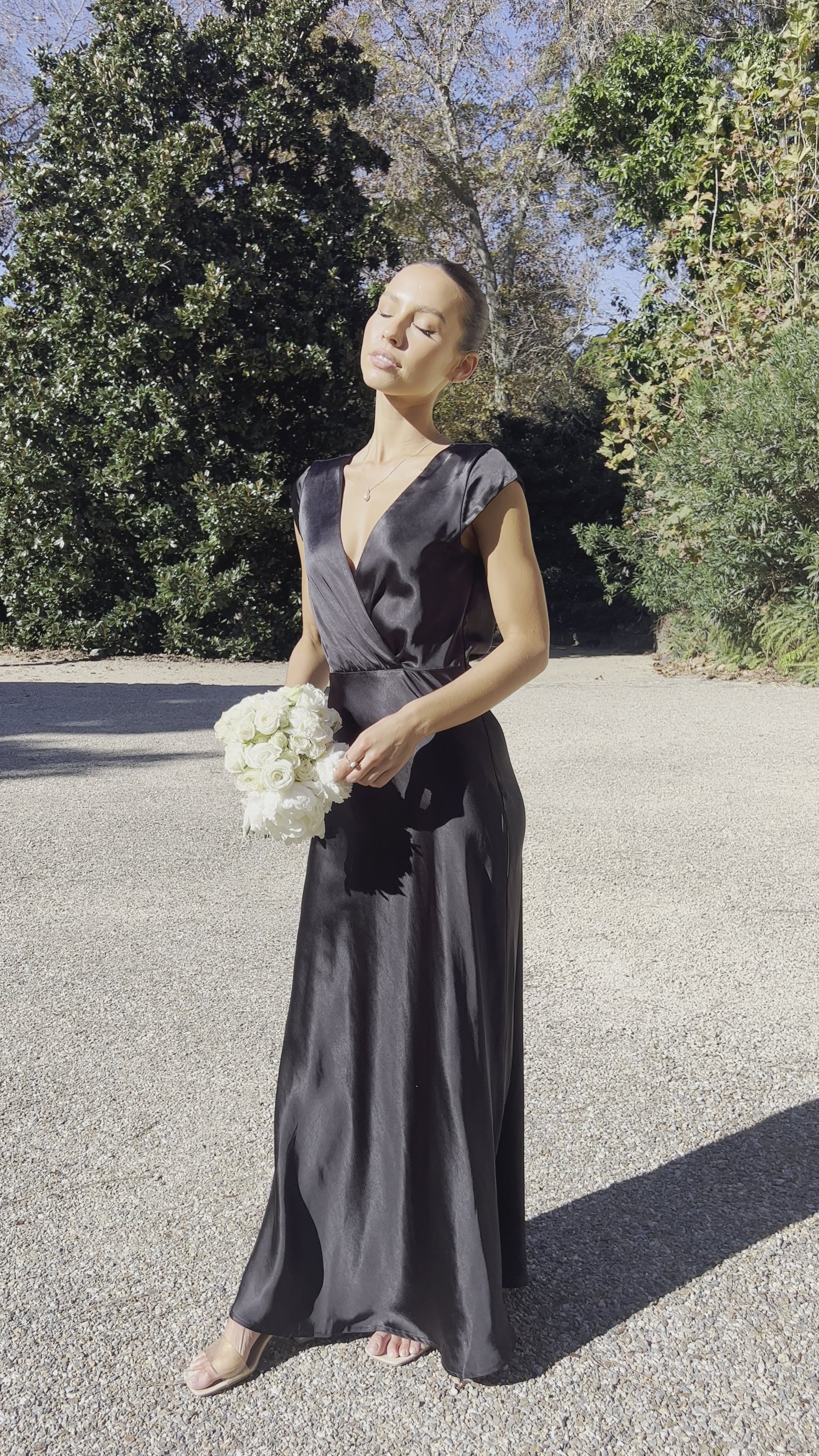 Selma Maxi Dress - Black