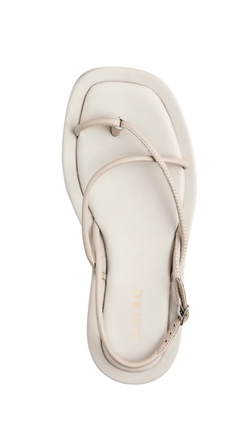 Kendall Sandal - Bone Leather