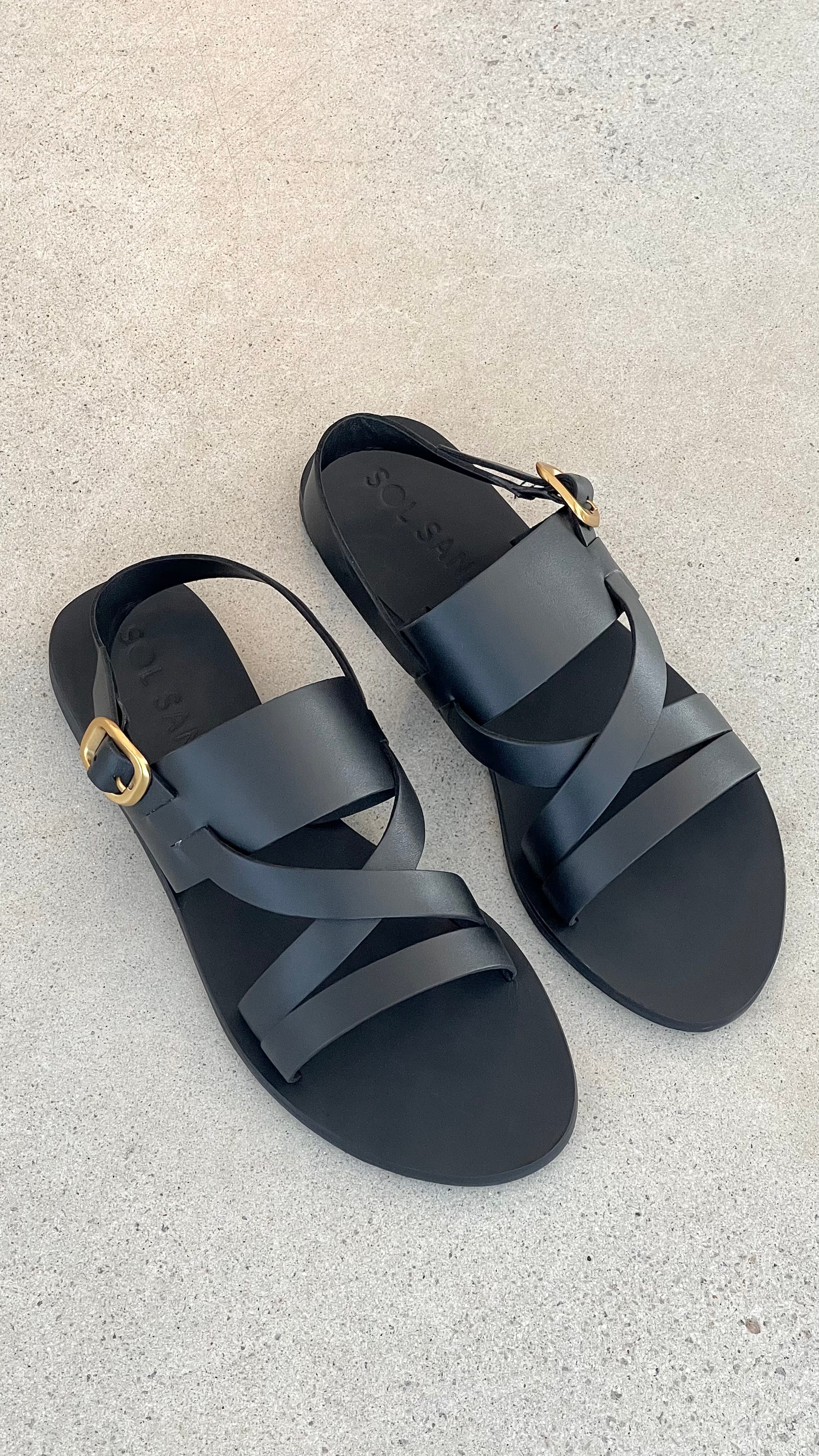 Sol Sana Palermo Sandal - Black