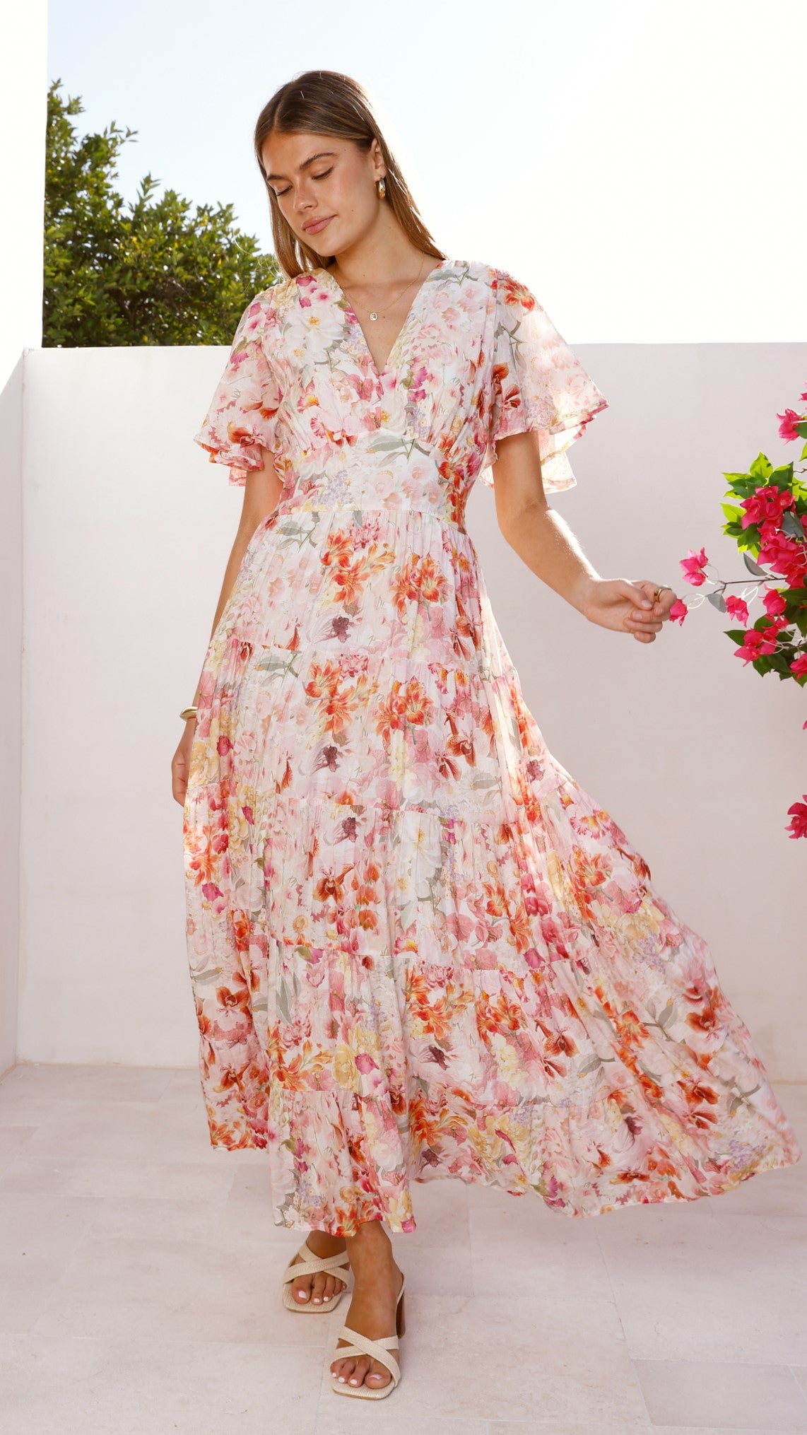 Jana Maxi Dress - Spring Floral