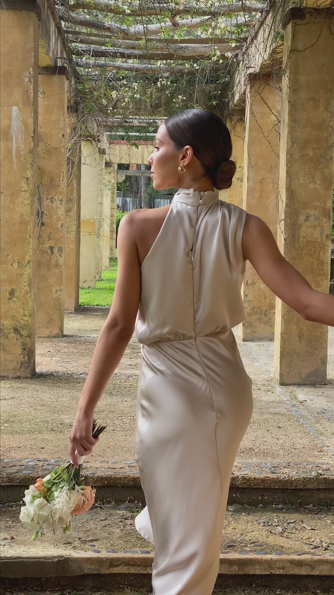 Esther Maxi Dress - Champagne