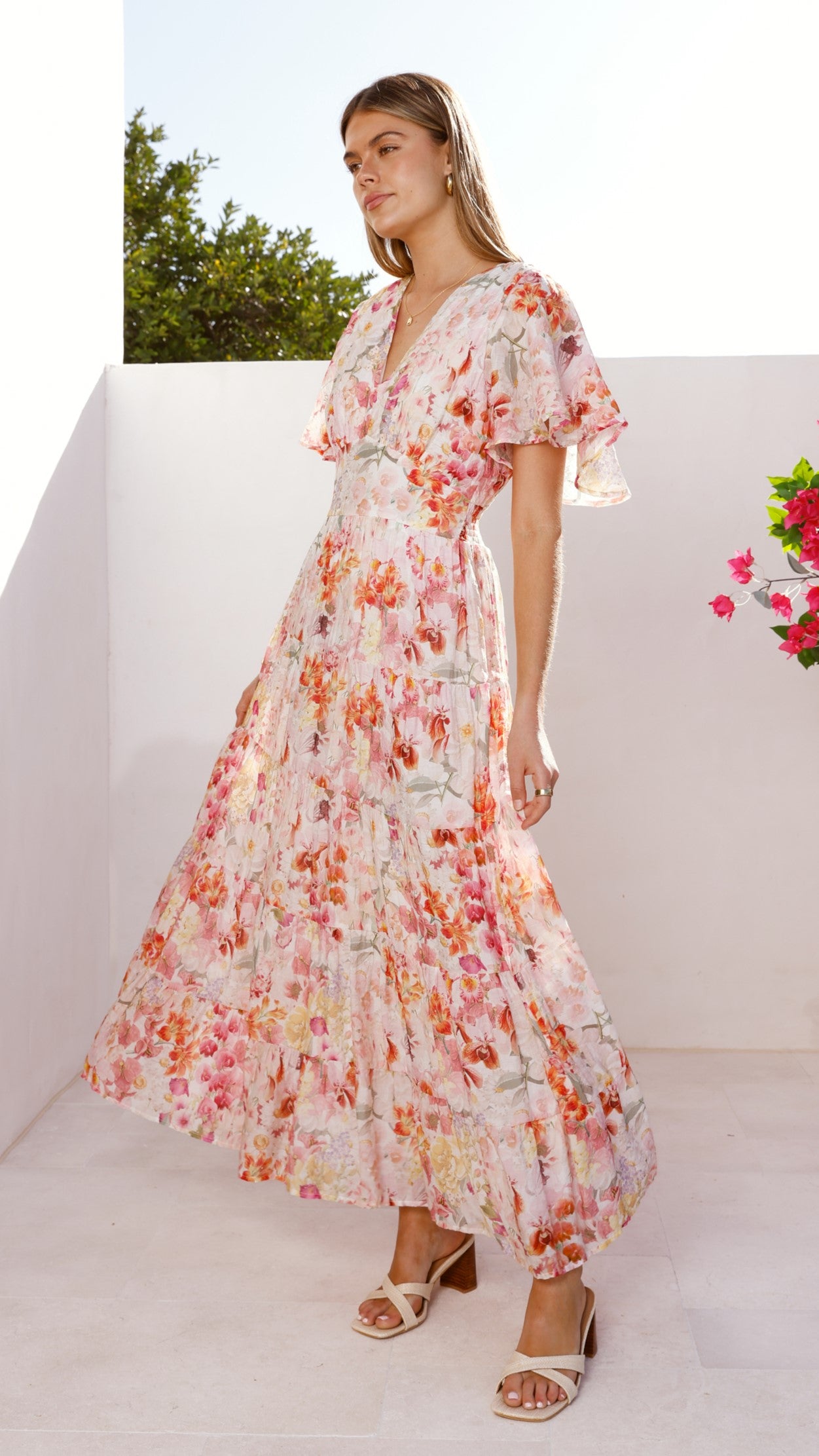 Jana Maxi Dress - Spring Floral