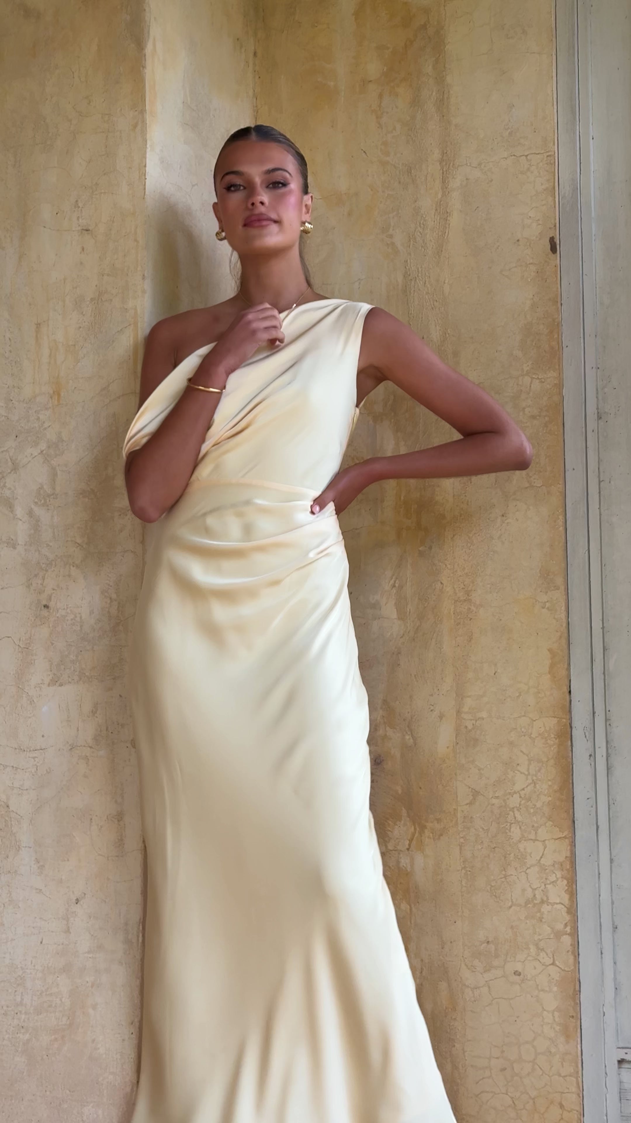 Gigi Maxi Dress - Yellow