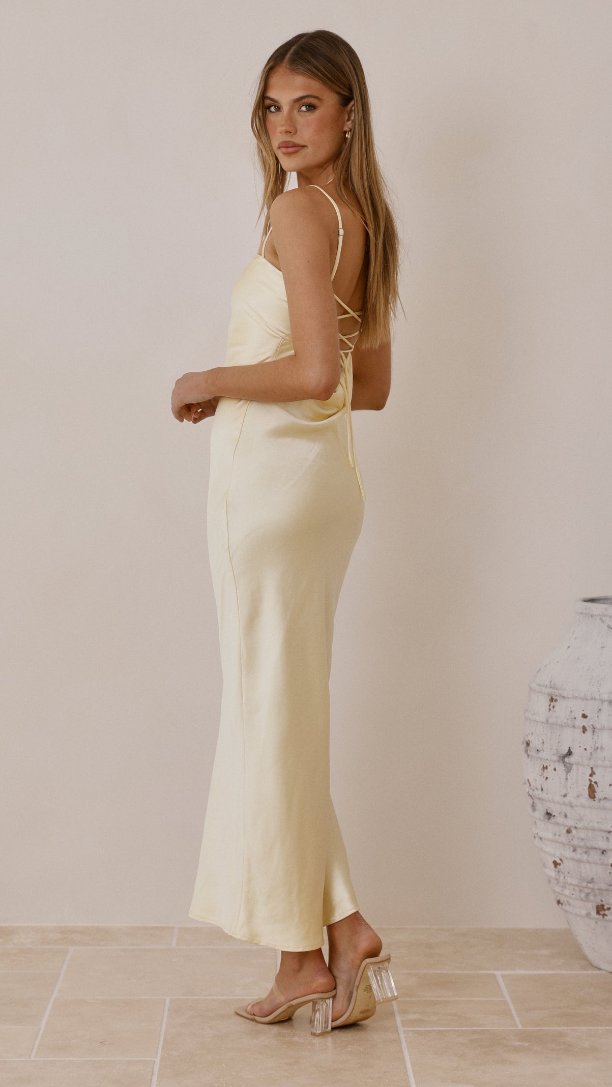 Keira Maxi Dress - Yellow