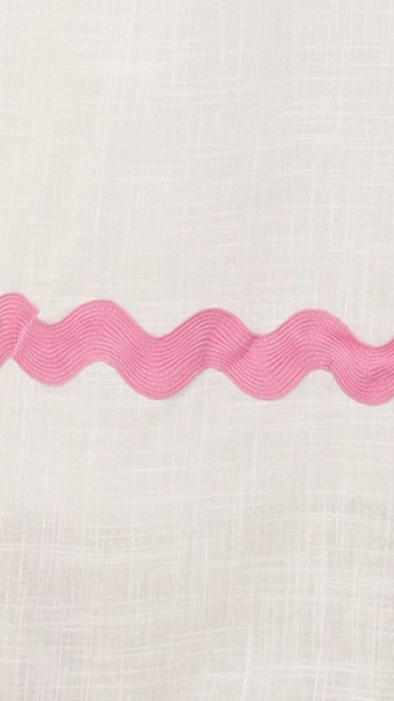 Daleyza Maxi Dress - White / Pink