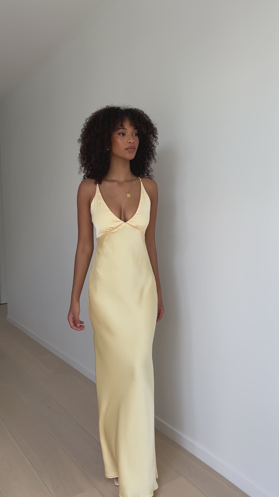 Ziah Maxi Dress - Yellow