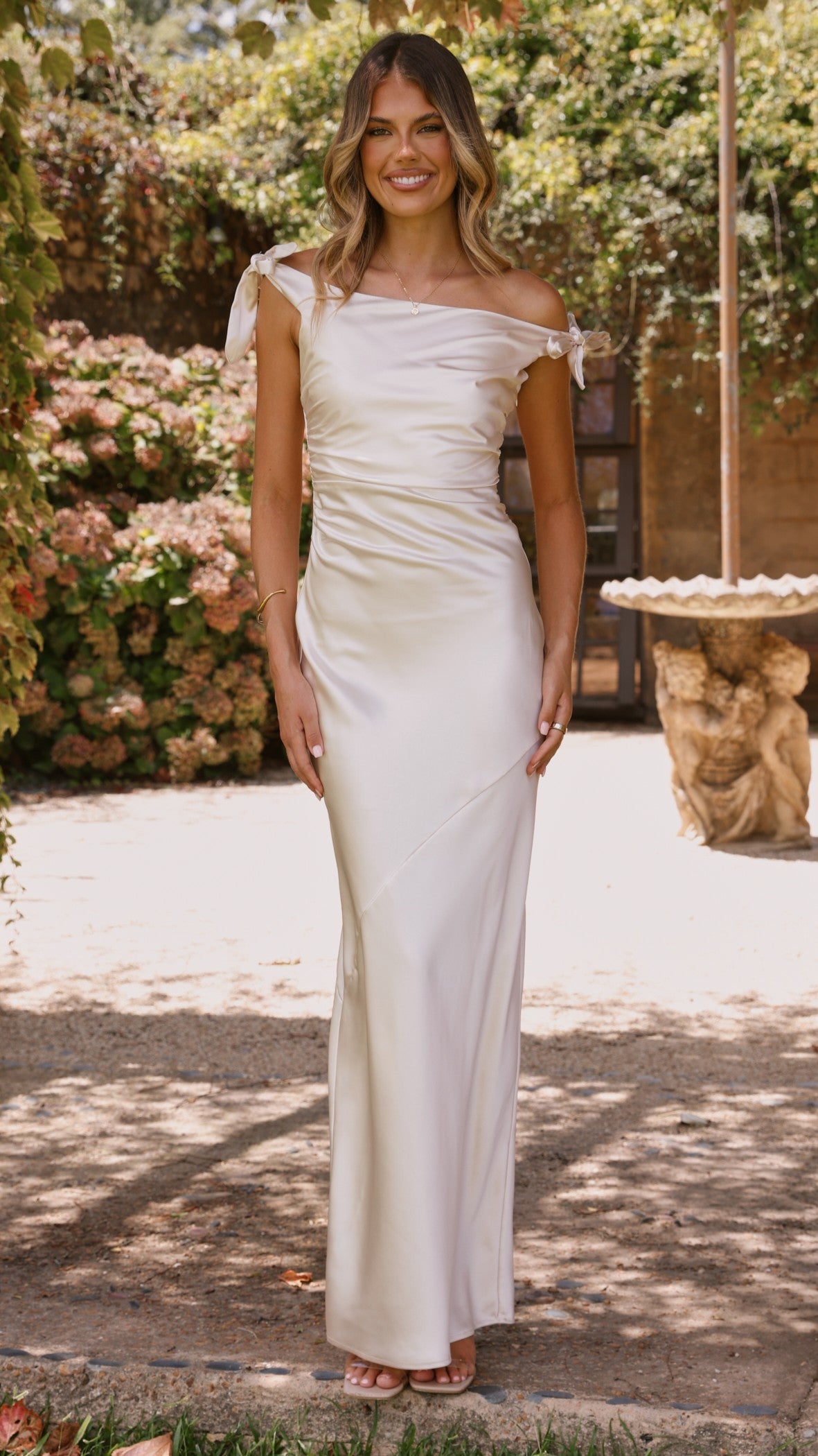 Frida Maxi Dress - Champagne