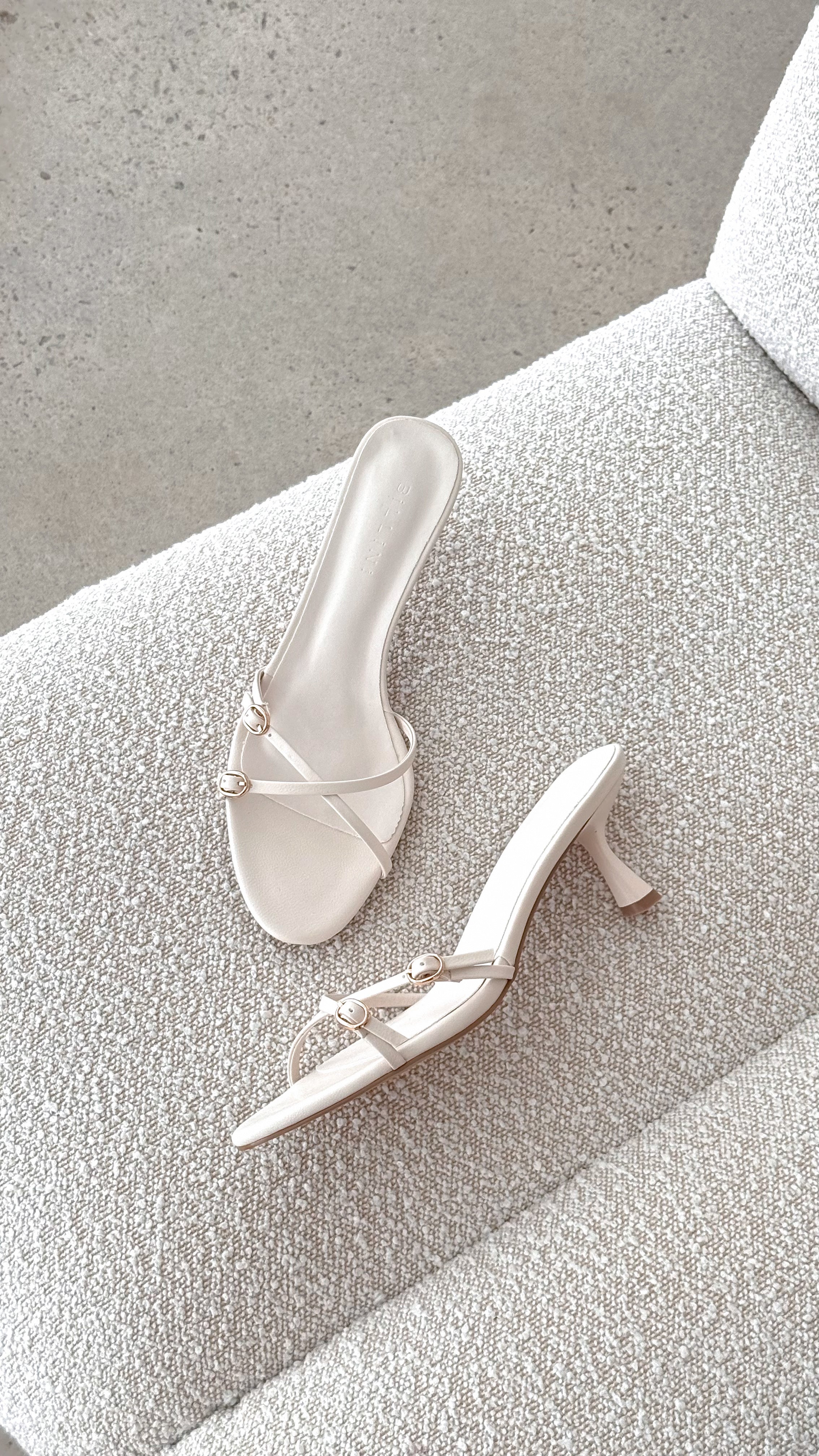 Wyler Heel - Ivory
