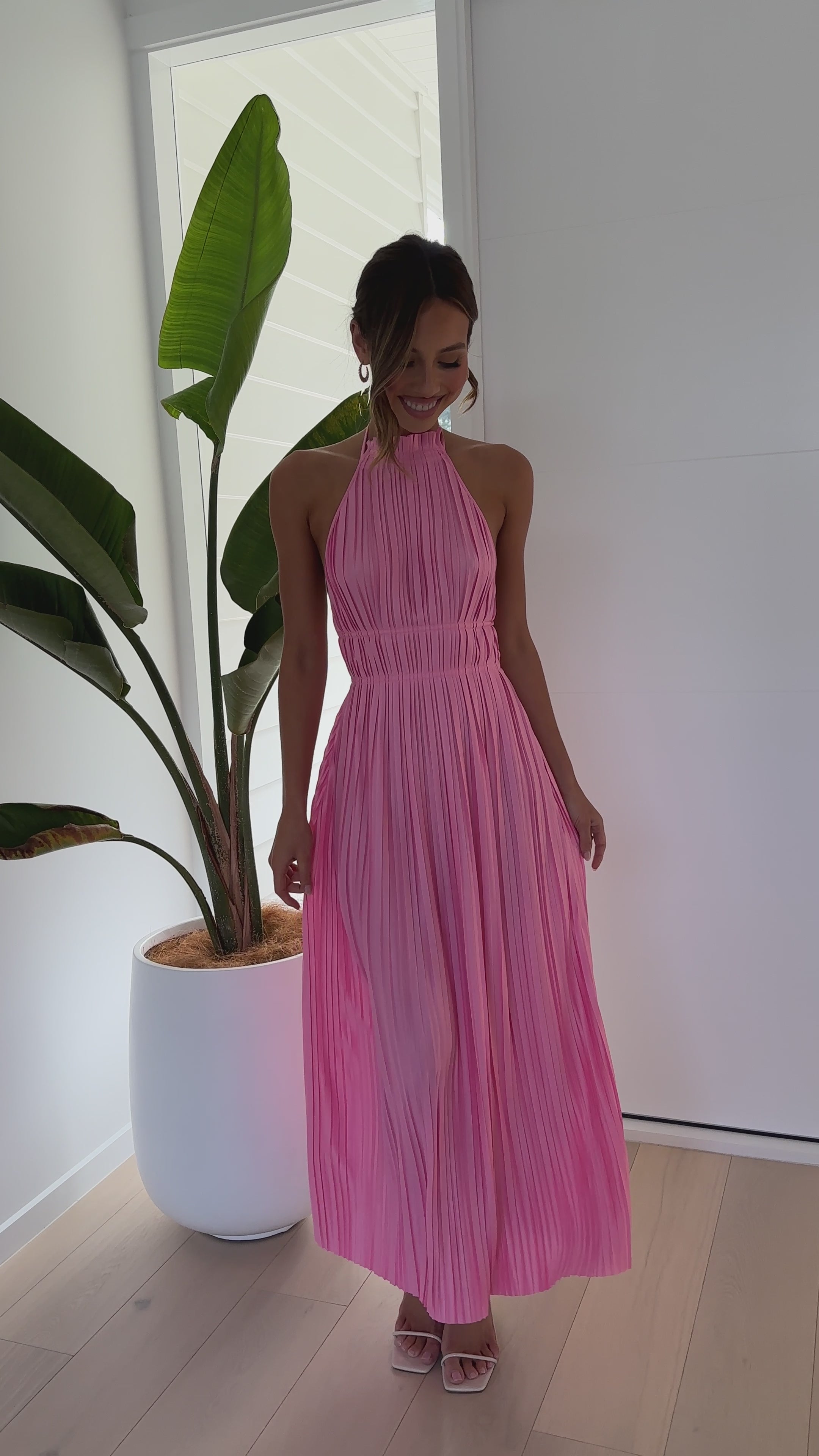 Frances Maxi Dress - Pink