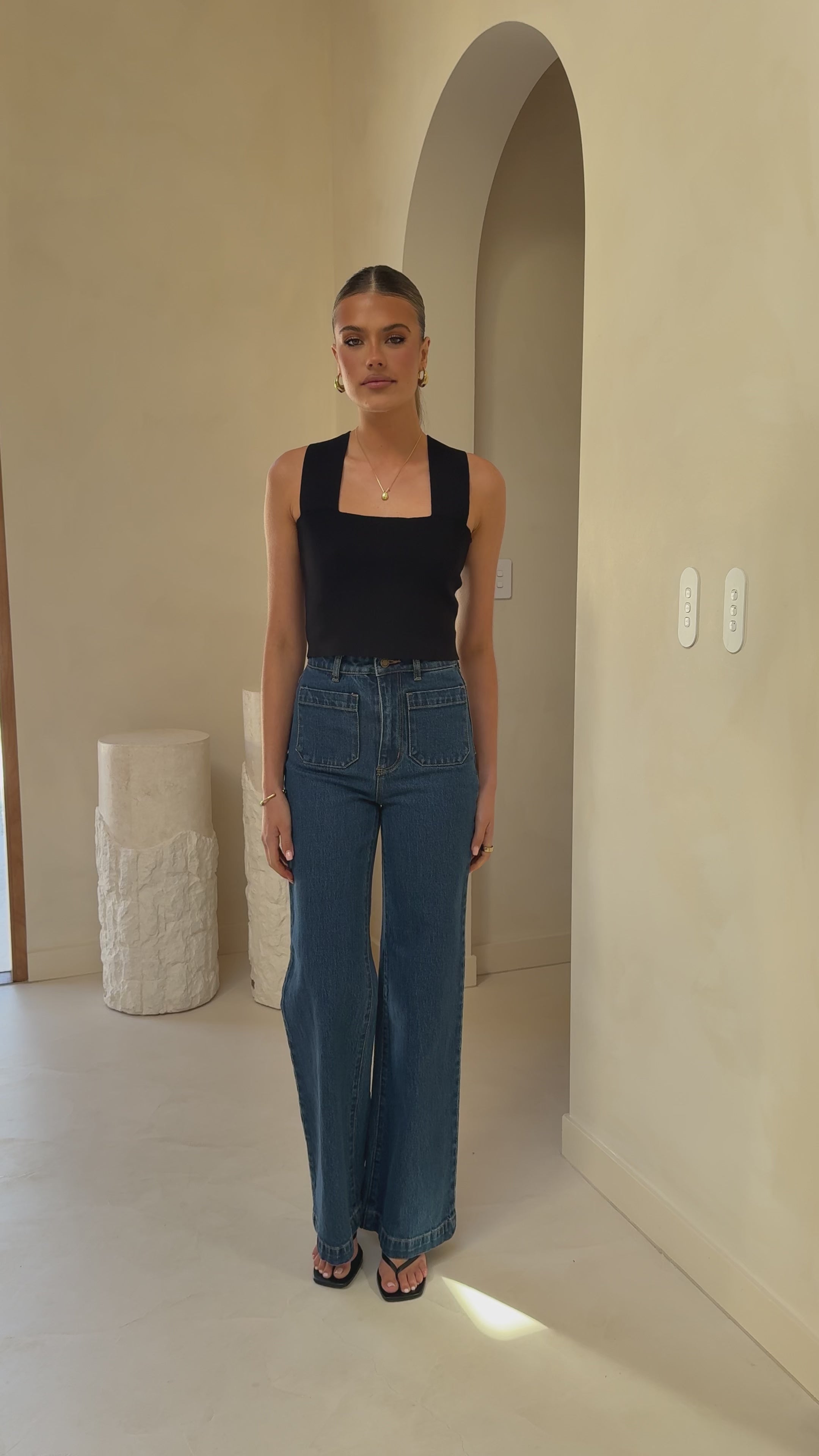 Rollas Sailor Jean Long - Eco Ruby