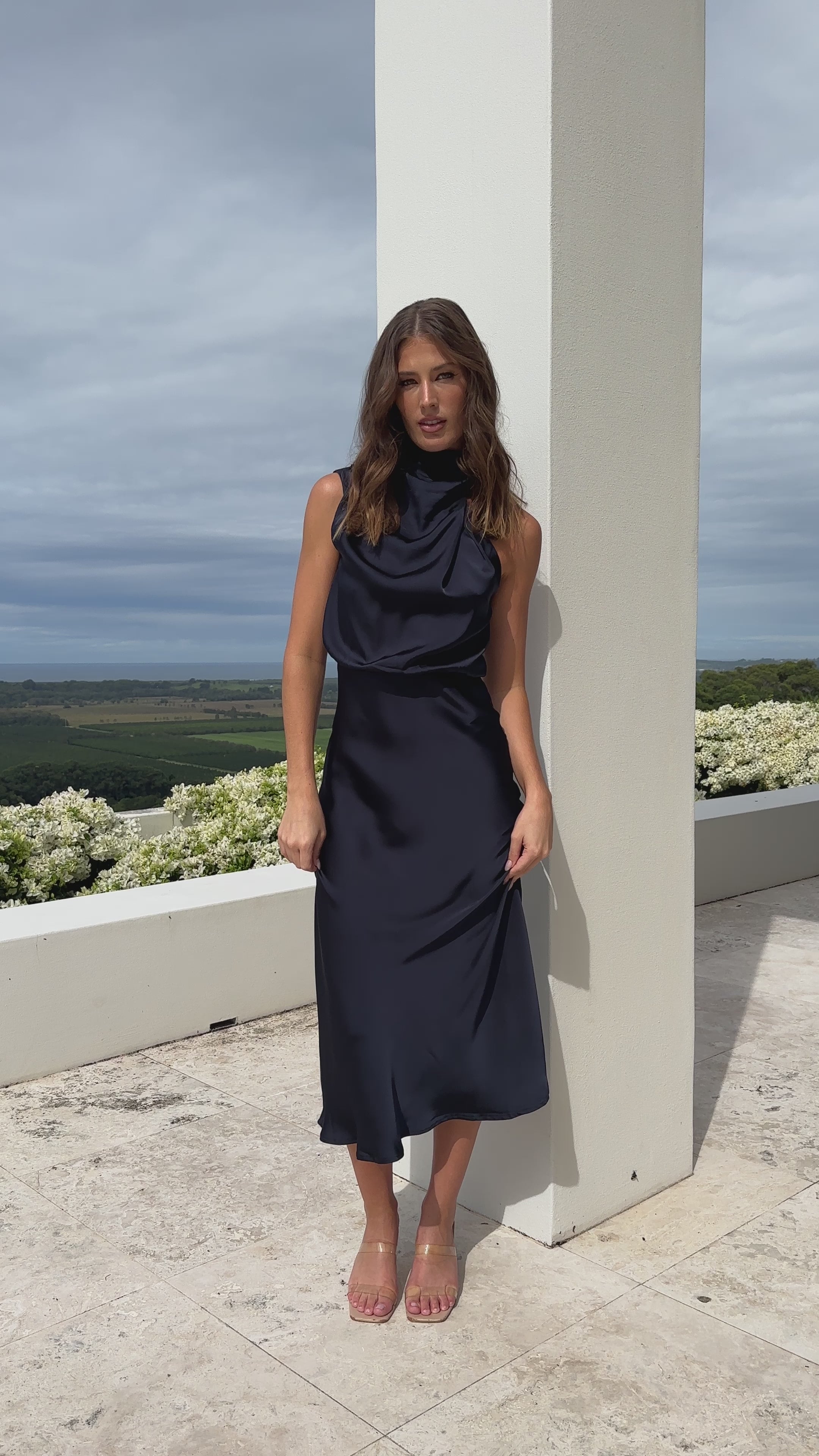 Esther Maxi Dress - Navy