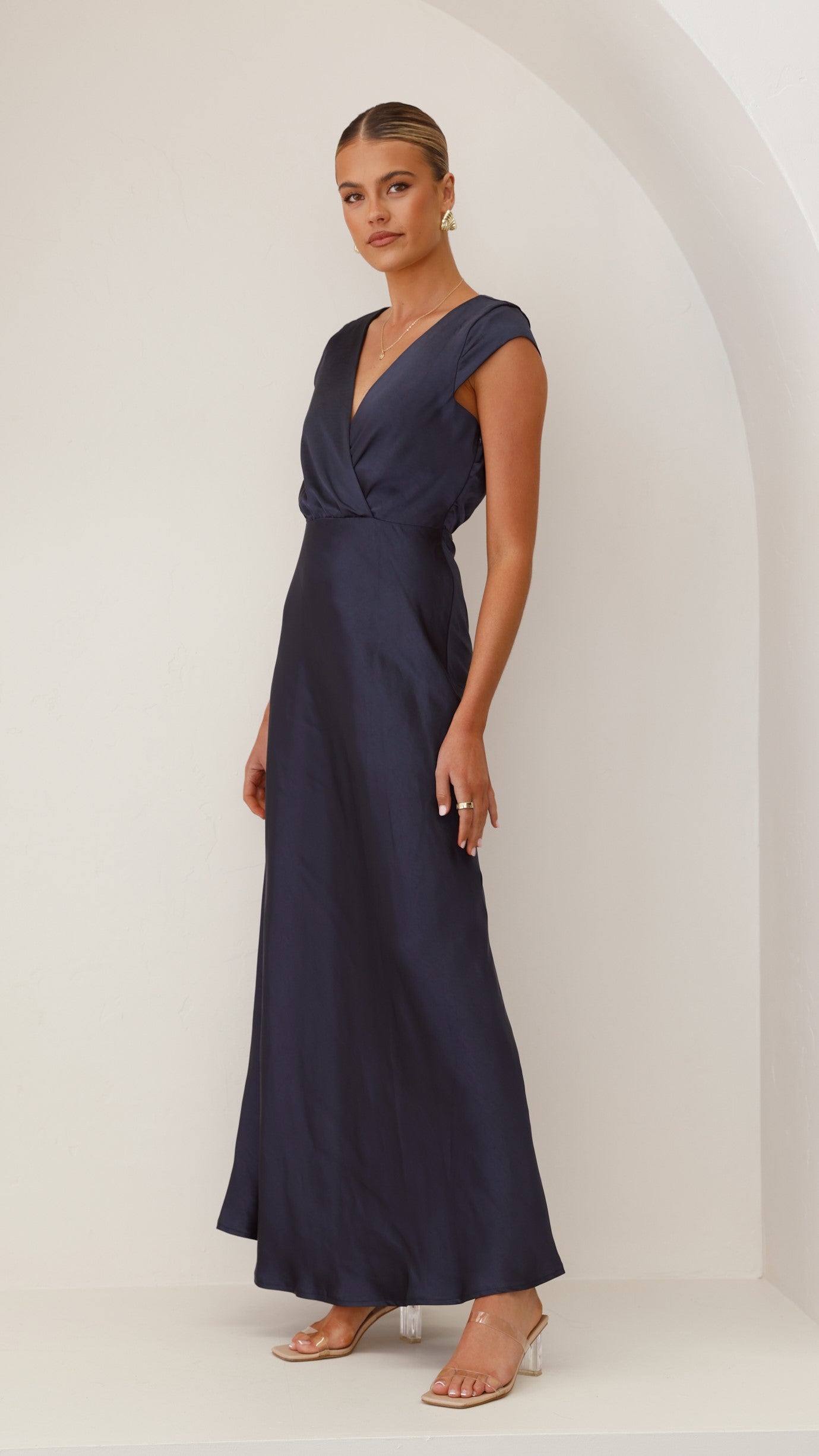 Selma Maxi Dress - Navy