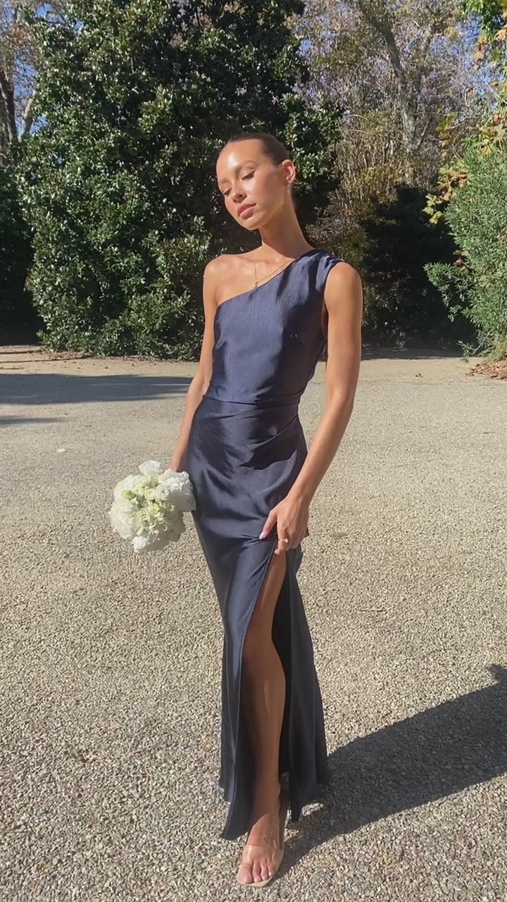 Victoria Maxi Dress - Navy