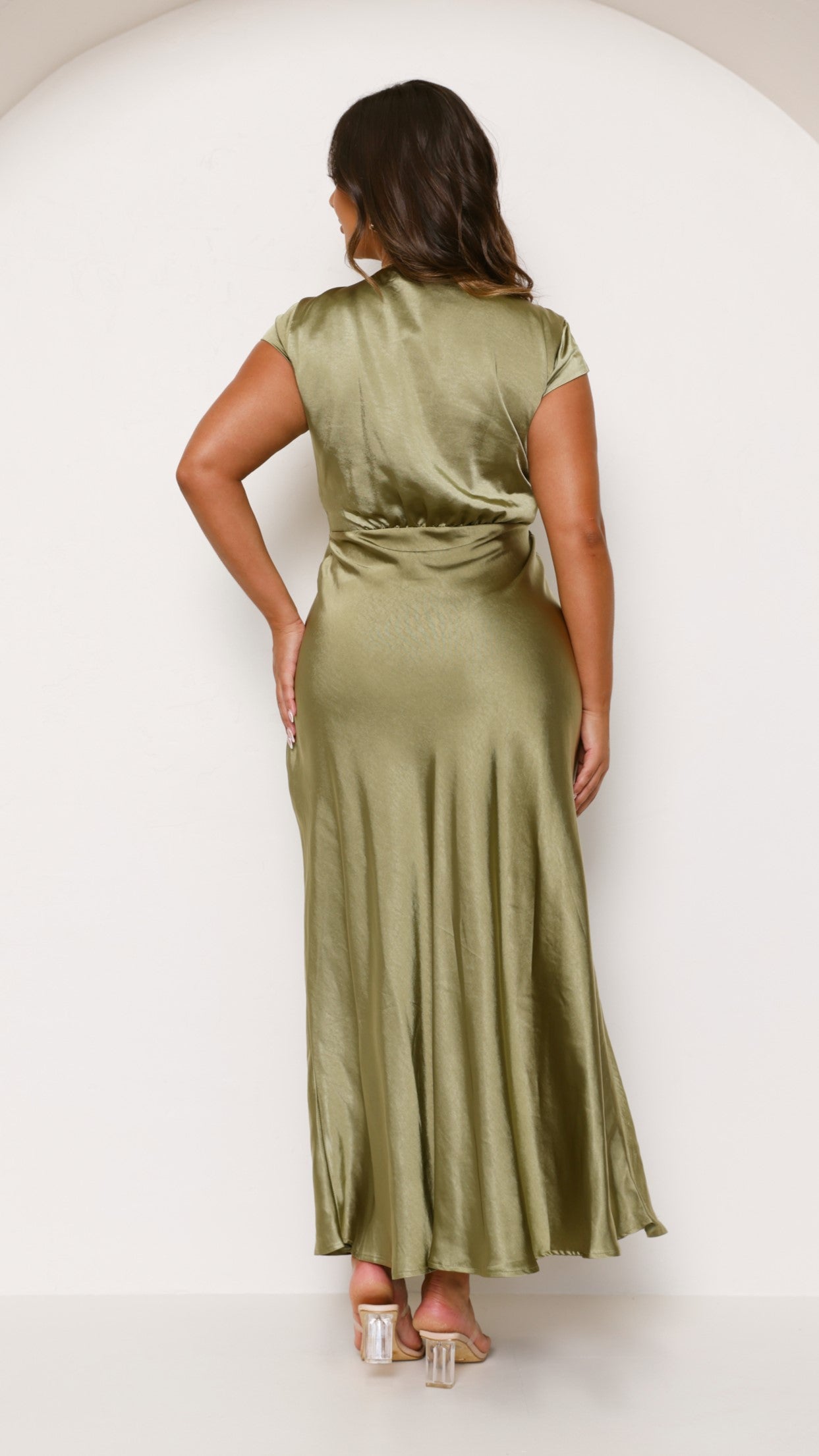Selma Maxi Dress - Olive