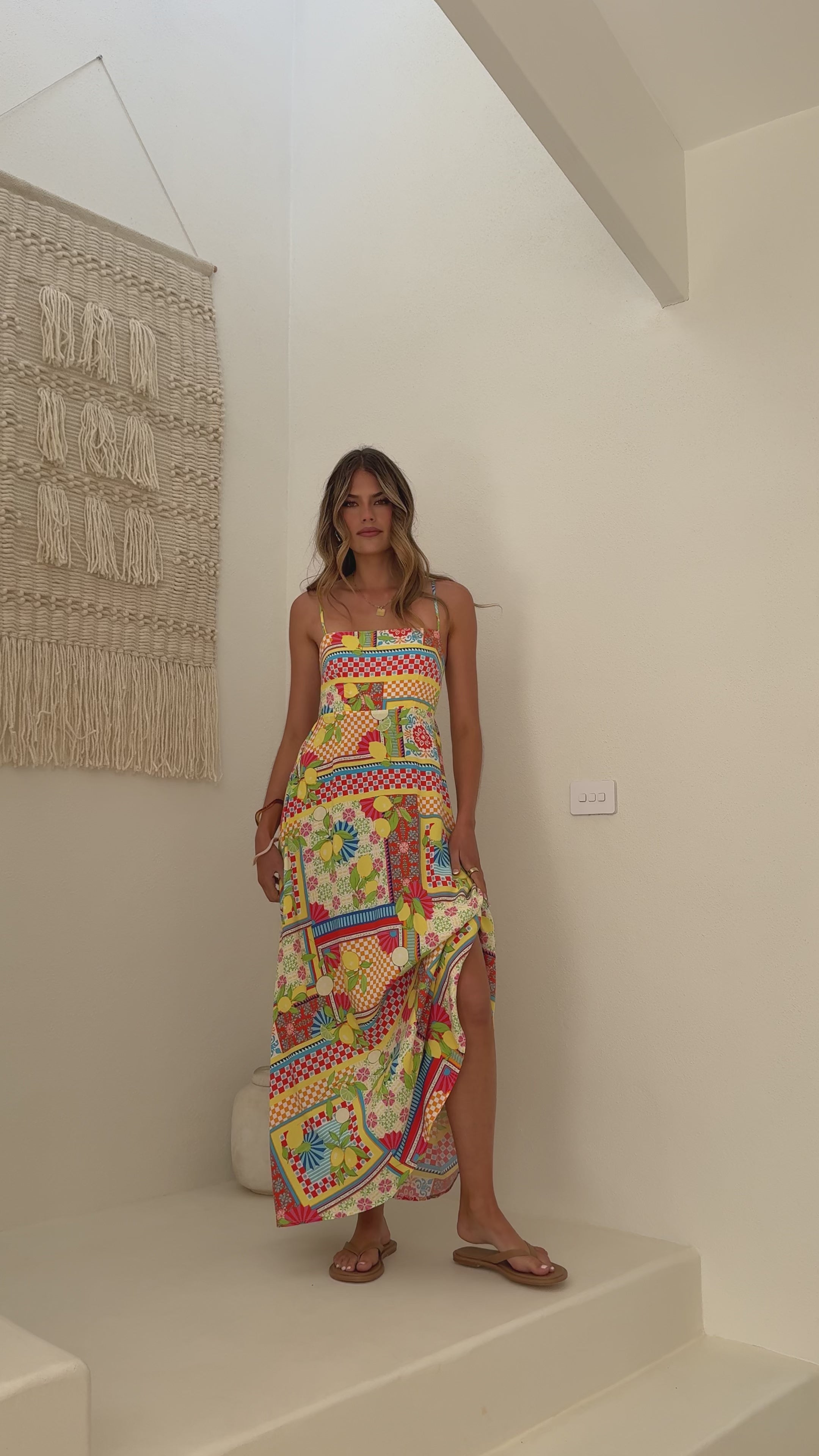 Jaylene Maxi Dress - Italian Summer
