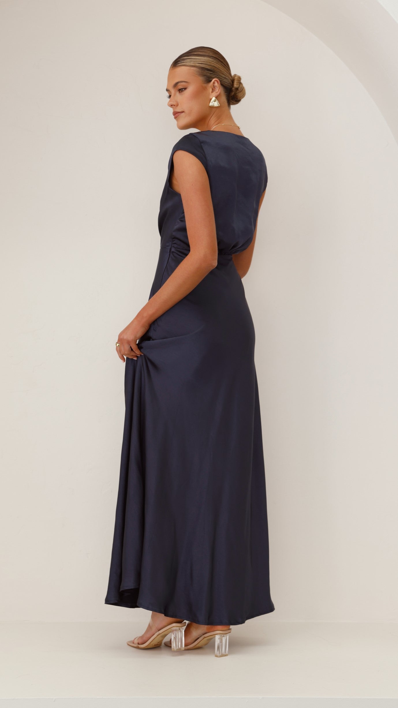 Selma Maxi Dress - Navy