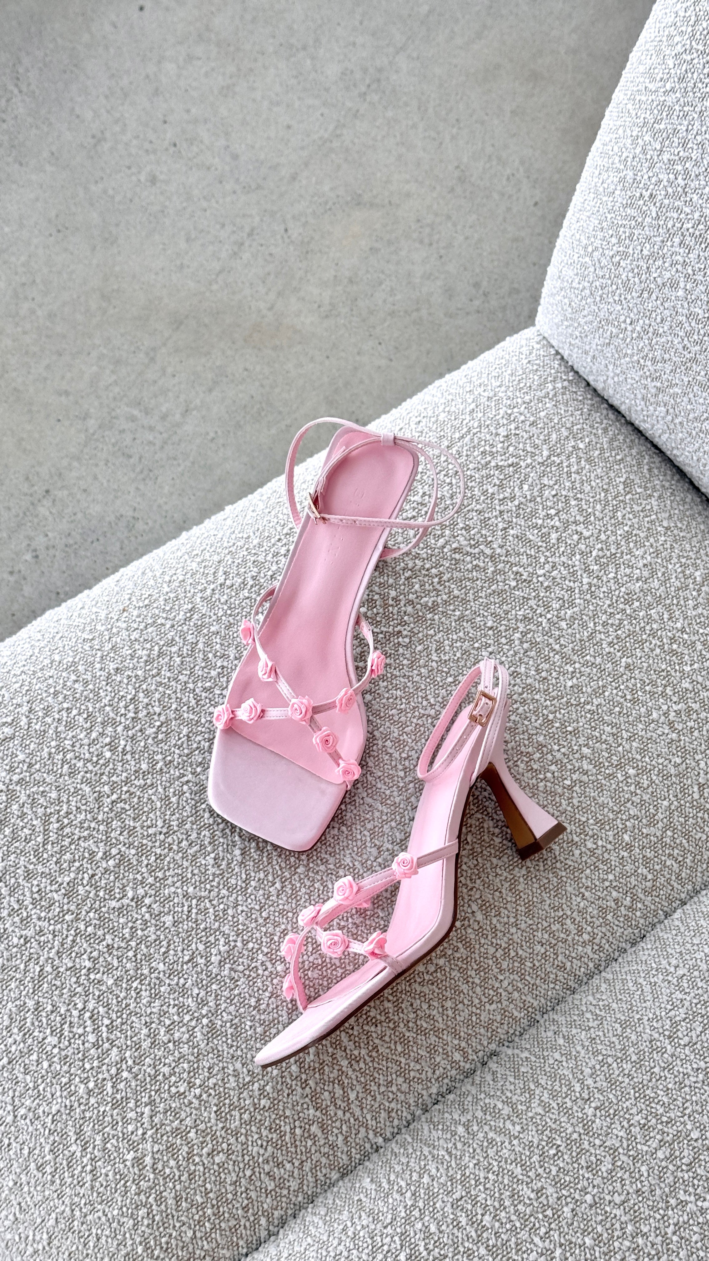Brynlee Heel - Baby Pink