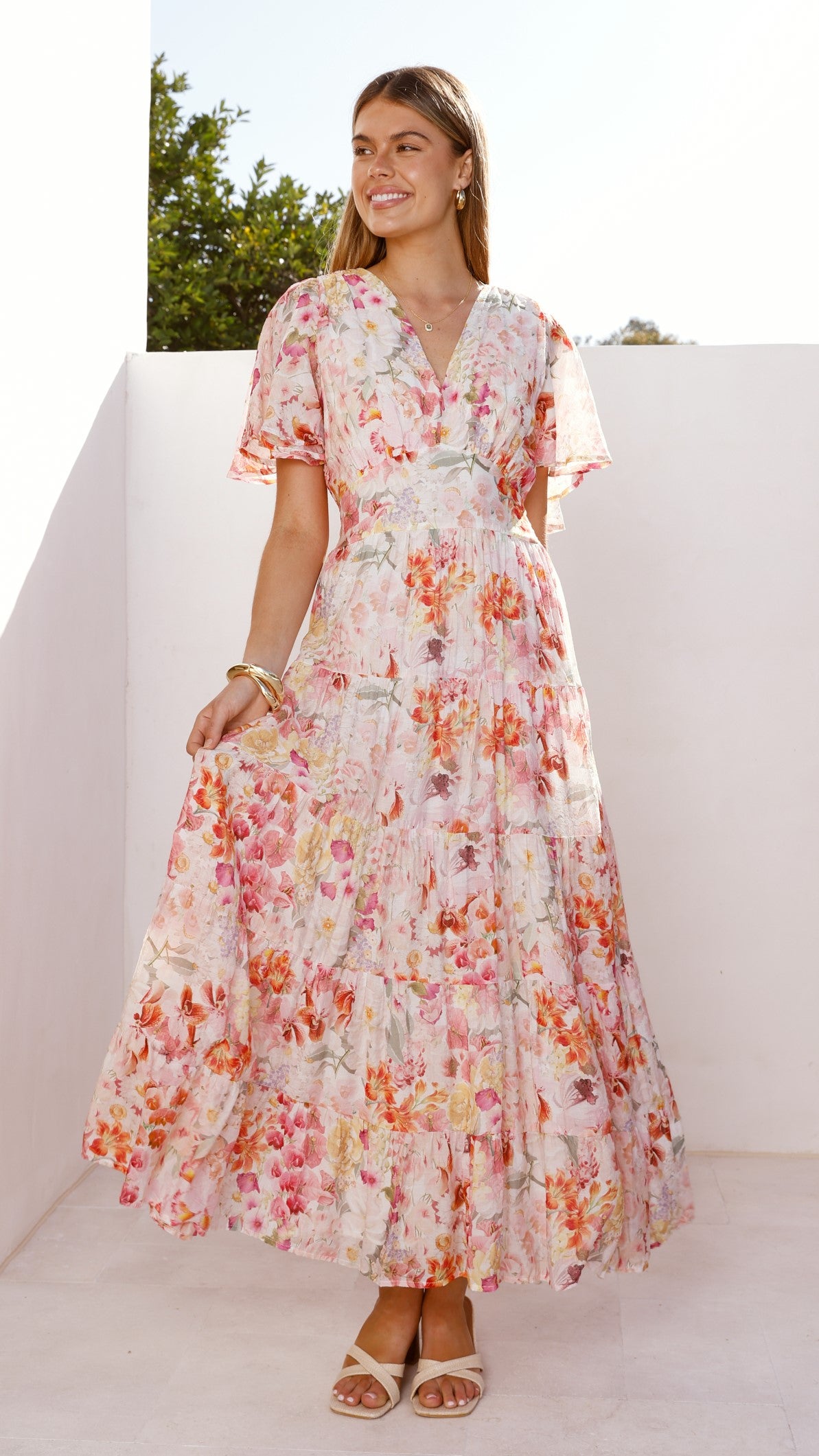 Jana Maxi Dress - Spring Floral