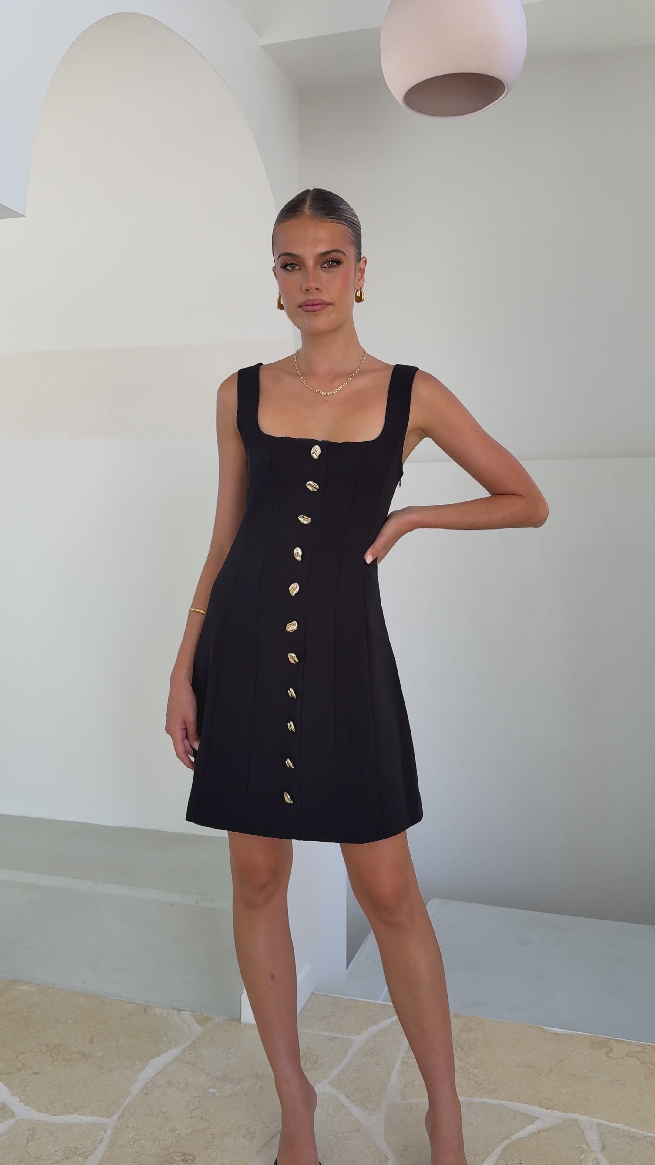 Von Mini Dress - Black
