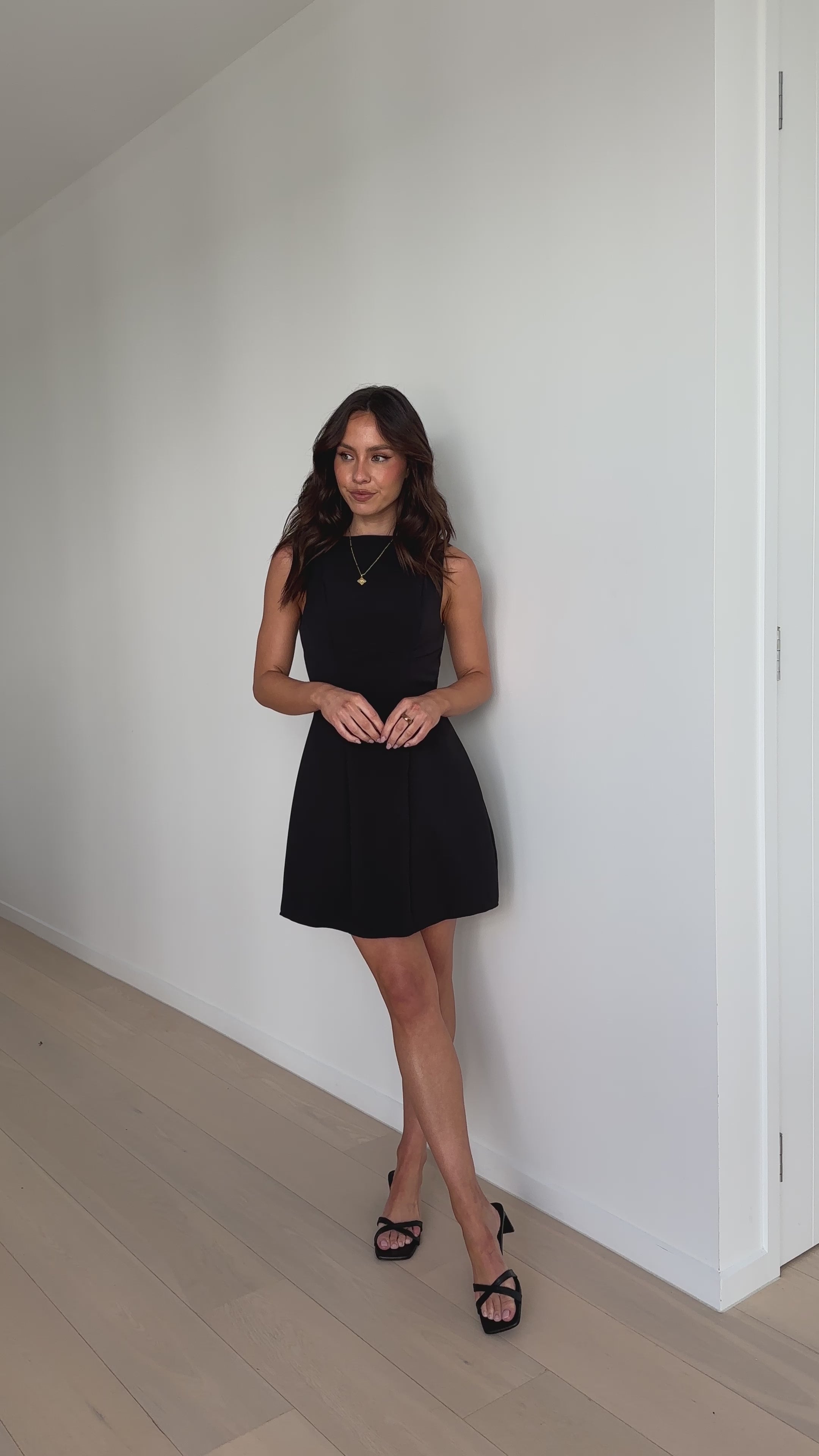 Rafiki Mini Dress - Black